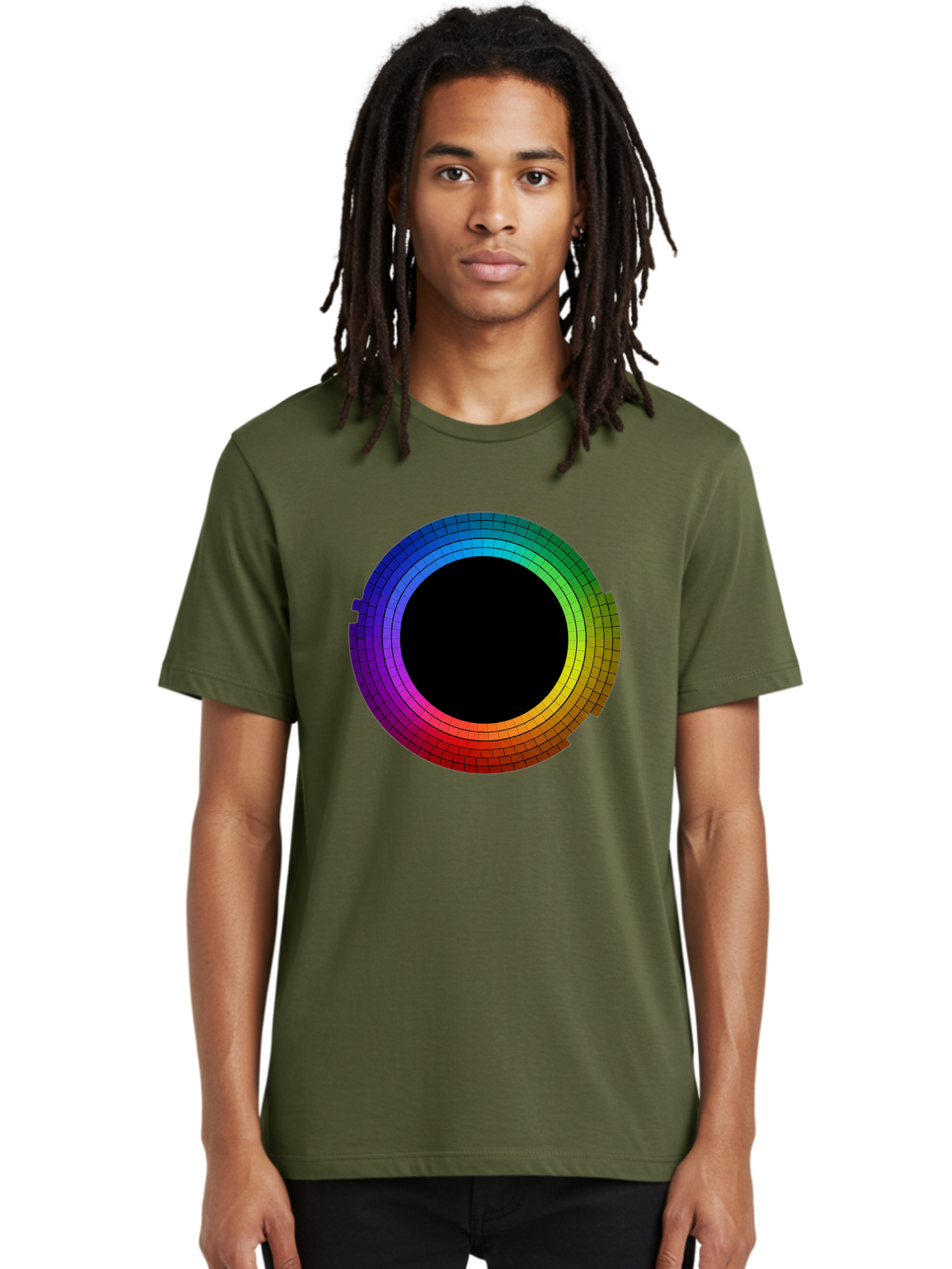 Rainbow-Circle Men'S Graphic Tee, 100% Cotton, Comfortable Casual Summer Wear, Machine Washable, Vintage Camera, Old Camera, Antique Camera, Black Camera, Classic Photography, Photography Equipment, Nostalgic Device, Film Camera, Camera Art Bai291