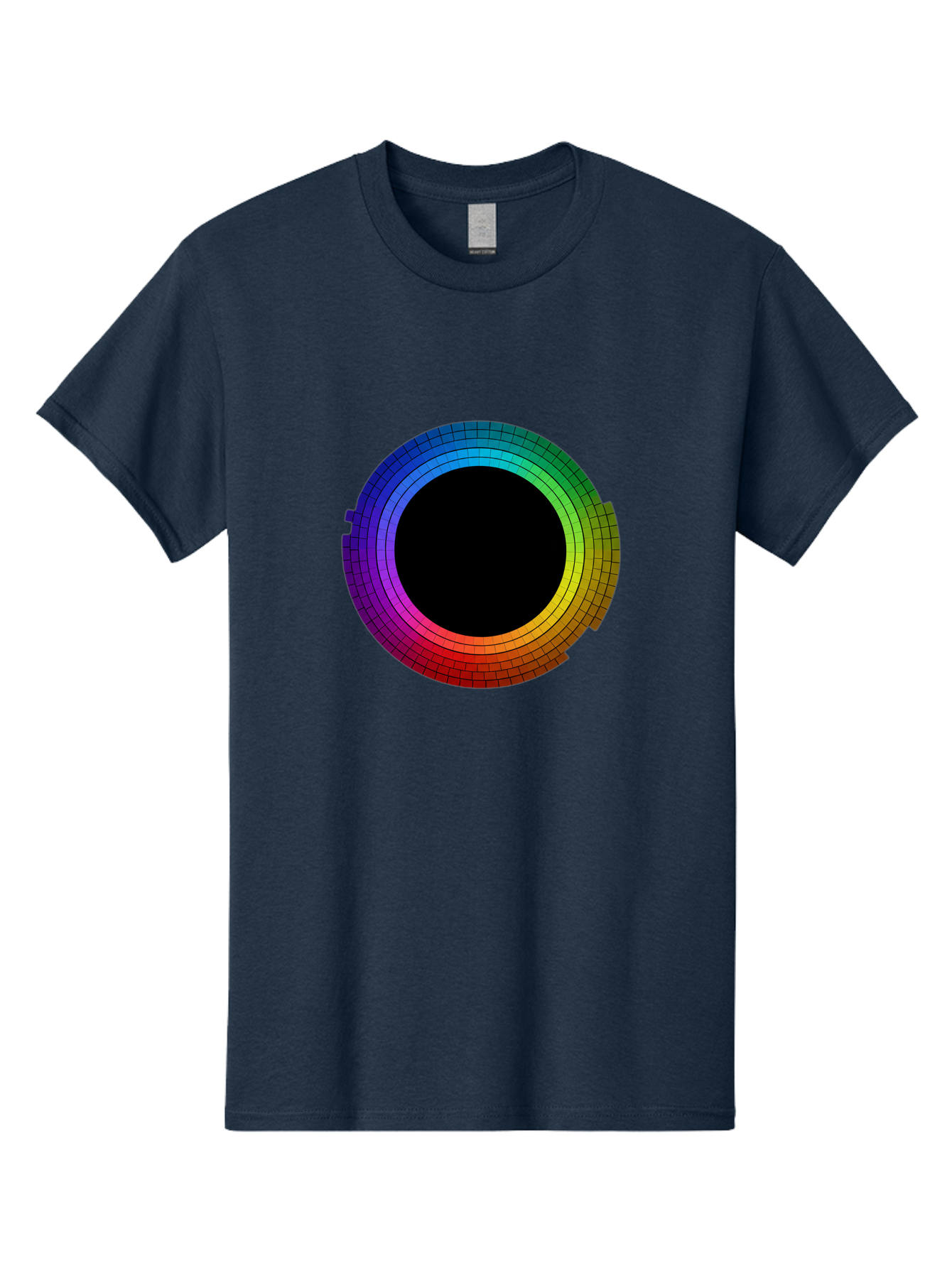 Rainbow-Circle Men'S Graphic Tee, 100% Cotton, Comfortable Casual Summer Wear, Machine Washable, Vintage Camera, Old Camera, Antique Camera, Black Camera, Classic Photography, Photography Equipment, Nostalgic Device, Film Camera, Camera Art Bai291