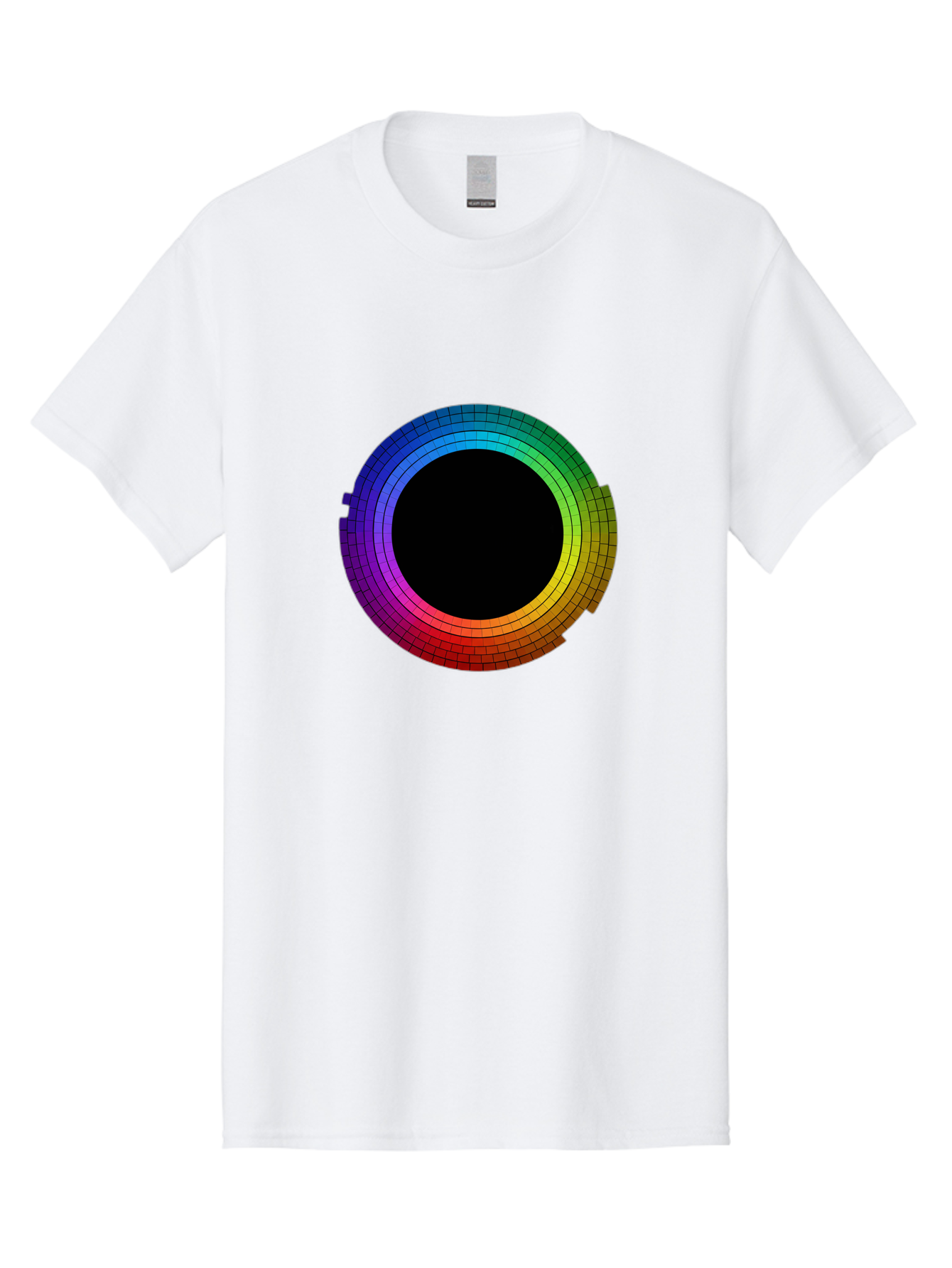 Rainbow-Circle Men'S Graphic Tee, 100% Cotton, Comfortable Casual Summer Wear, Machine Washable, Vintage Camera, Old Camera, Antique Camera, Black Camera, Classic Photography, Photography Equipment, Nostalgic Device, Film Camera, Camera Art Bai291