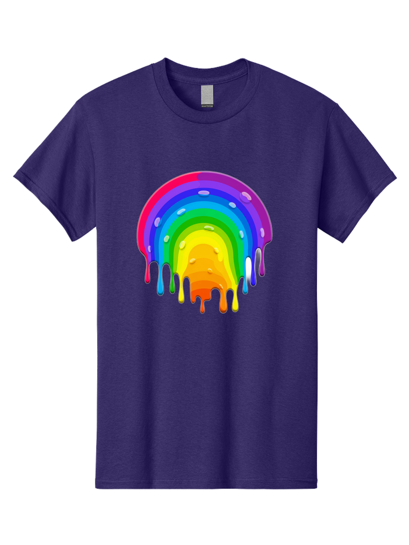 Rainbow-Dripping Men'S Graphic Tee, 100% Cotton, Comfortable Casual Summer Wear, Machine Washable, Vintage Camera, Old Camera, Antique Camera, Black Camera, Classic Photography, Photography Equipment, Nostalgic Device, Film Camera, Camera Art Bai292