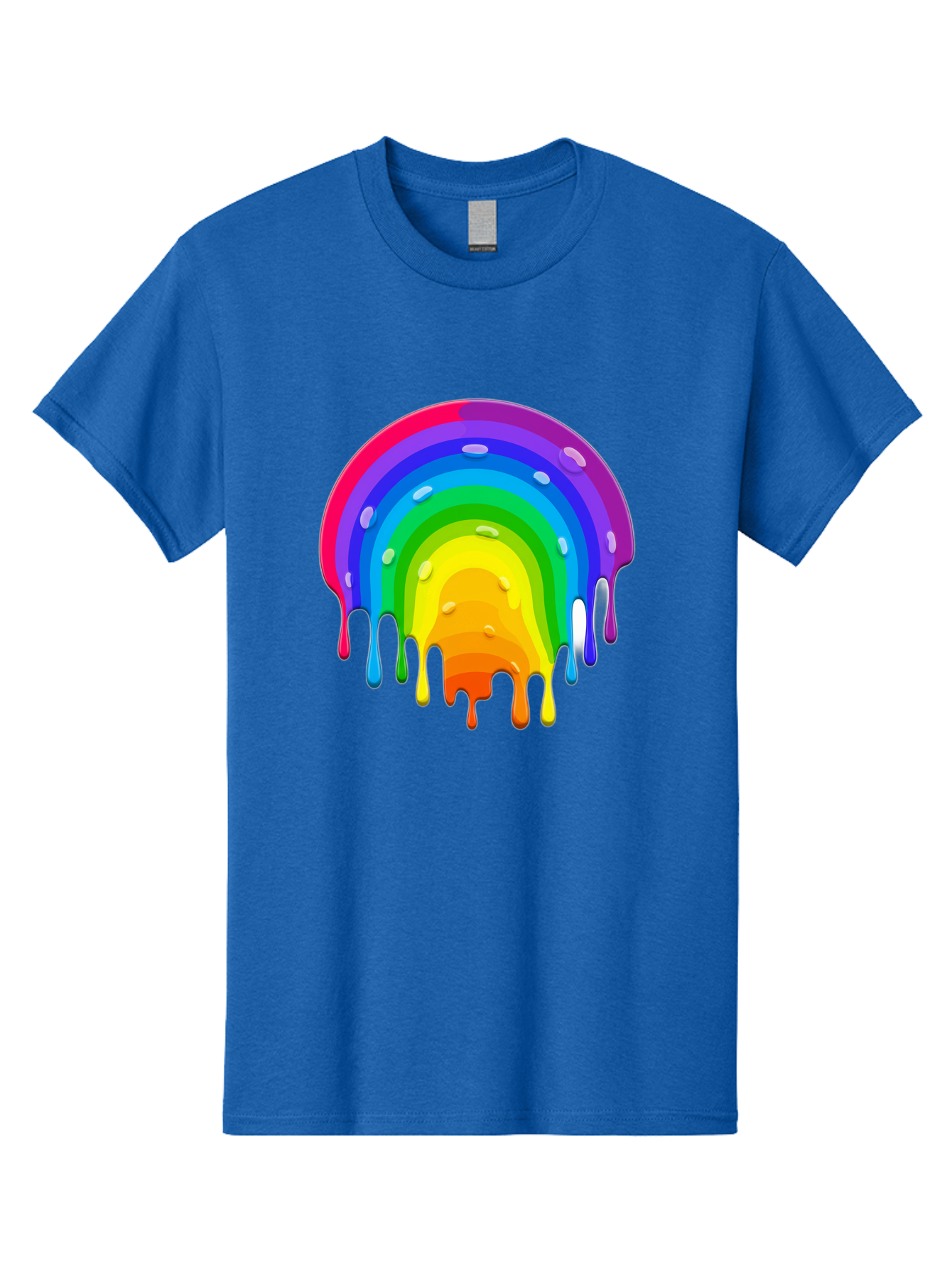 Rainbow-Dripping Men'S Graphic Tee, 100% Cotton, Comfortable Casual Summer Wear, Machine Washable, Vintage Camera, Old Camera, Antique Camera, Black Camera, Classic Photography, Photography Equipment, Nostalgic Device, Film Camera, Camera Art Bai292