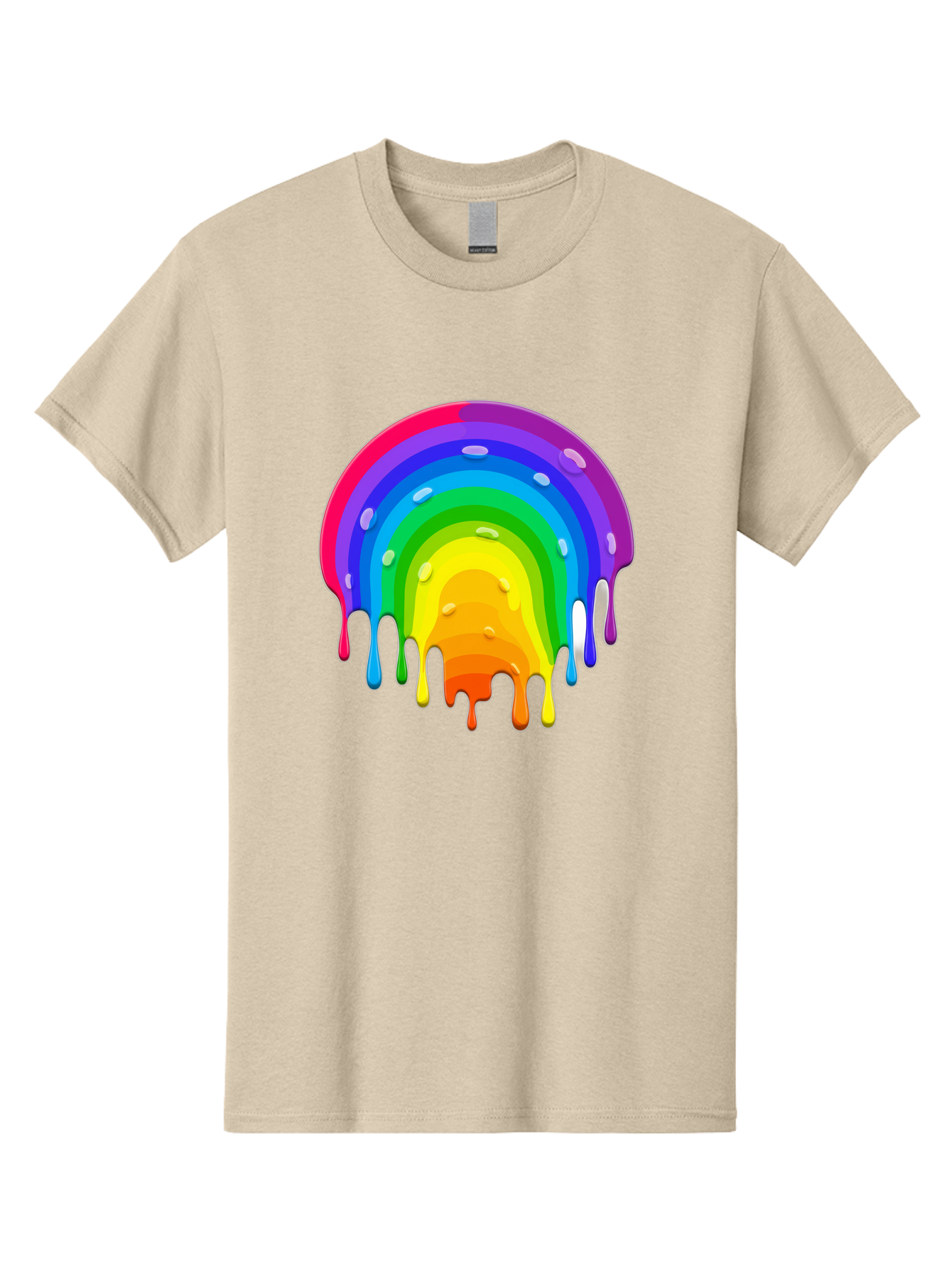 Rainbow-Dripping Men'S Graphic Tee, 100% Cotton, Comfortable Casual Summer Wear, Machine Washable, Vintage Camera, Old Camera, Antique Camera, Black Camera, Classic Photography, Photography Equipment, Nostalgic Device, Film Camera, Camera Art Bai292