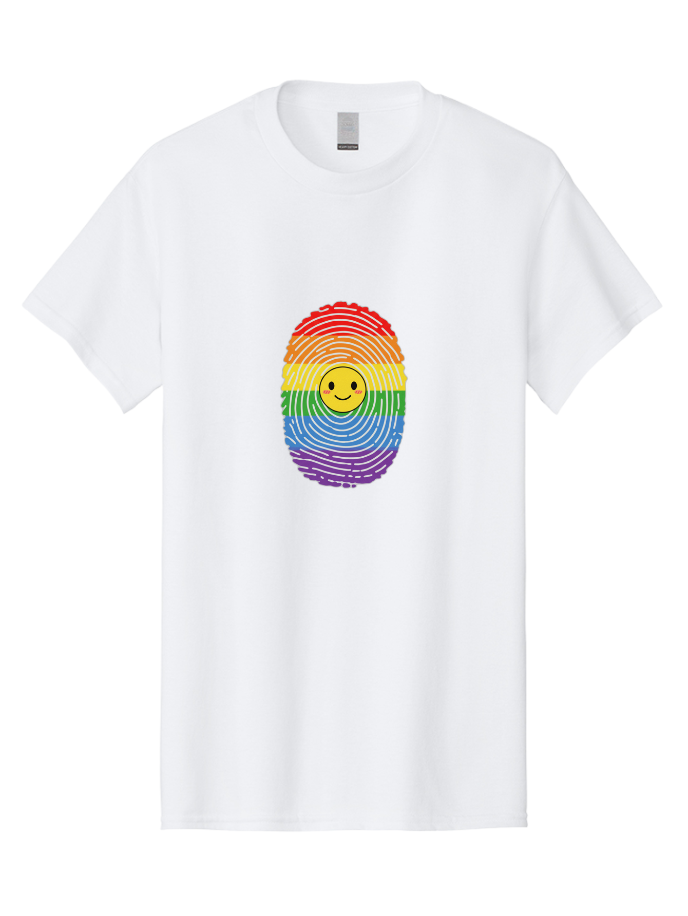 Rainbow-Fingerprint-Smiley Men'S Graphic Tee, 100% Cotton, Comfortable Casual Summer Wear, Machine Washable, Vintage Camera, Old Camera, Antique Camera, Black Camera, Classic Photography, Photography Equipment, Nostalgic Device, Film Camera, Bai293