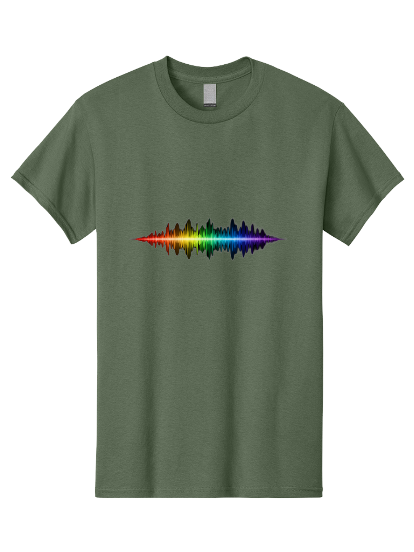 Rainbow-Sound-Wave Men'S Graphic Tee, 100% Cotton, Comfortable Casual Summer Wear, Machine Washable, Vintage Camera, Old Camera, Antique Camera, Black Camera, Classic Photography, Photography Equipment, Nostalgic Device, Film Camera, Bai295