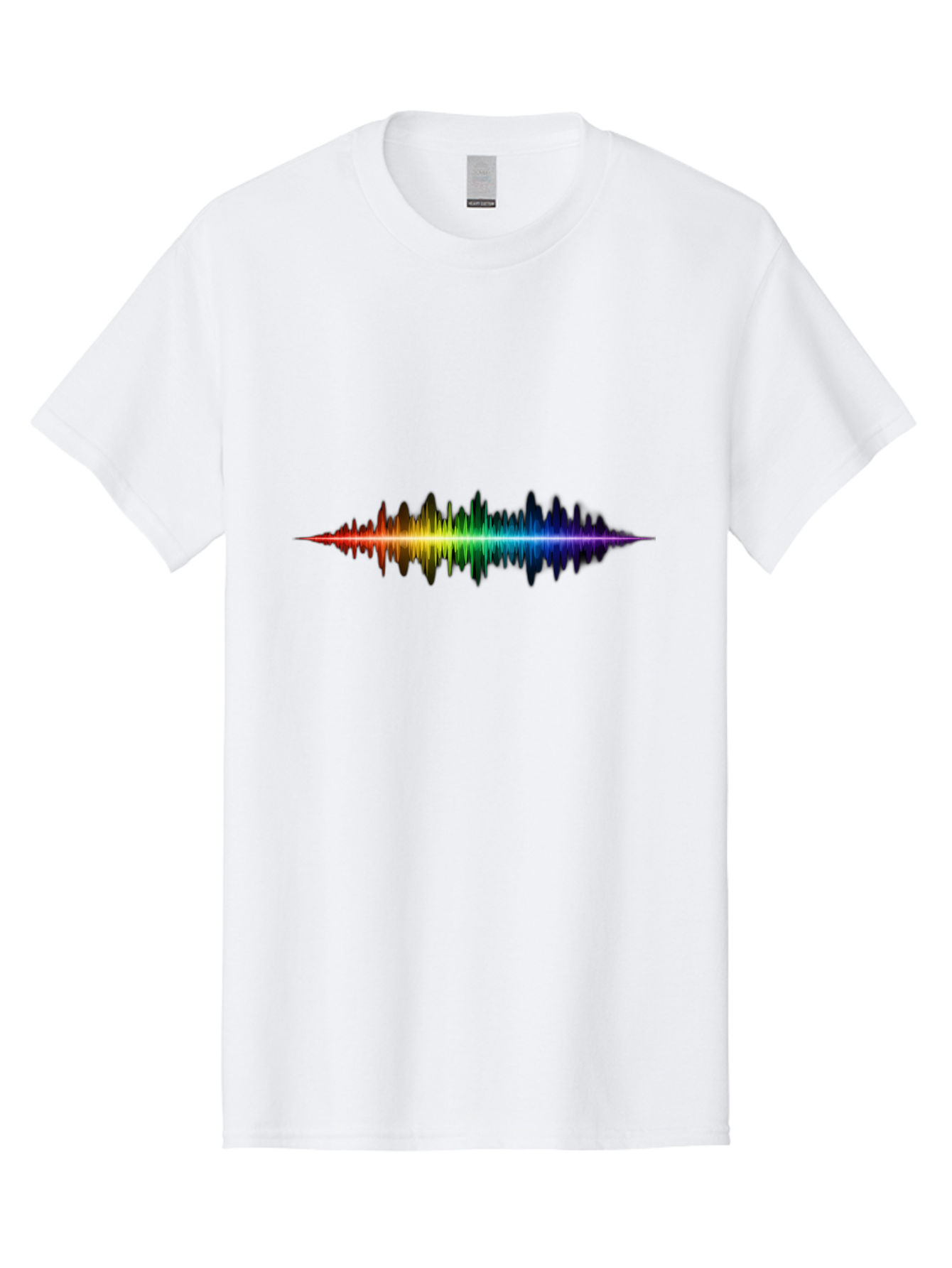 Rainbow-Sound-Wave Men'S Graphic Tee, 100% Cotton, Comfortable Casual Summer Wear, Machine Washable, Vintage Camera, Old Camera, Antique Camera, Black Camera, Classic Photography, Photography Equipment, Nostalgic Device, Film Camera, Bai295