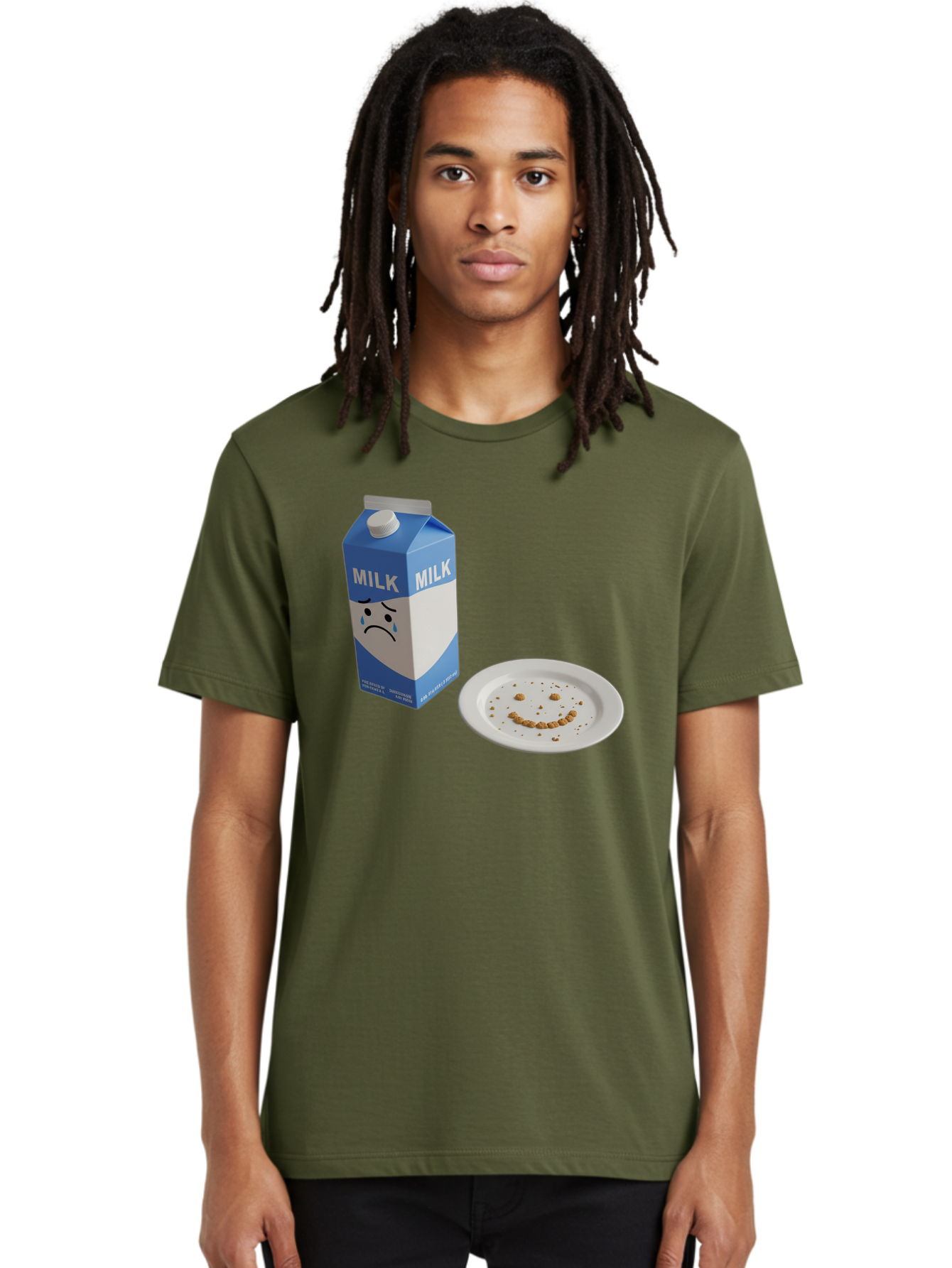 Sad-Milk-4 Men'S Graphic Tee, 100% Cotton, Comfortable Casual Summer Wear, Machine Washable, Vintage Camera, Old Camera, Antique Camera, Black Camera, Classic Photography, Photography Equipment, Nostalgic Device, Film Camera, Camera Art Bai321