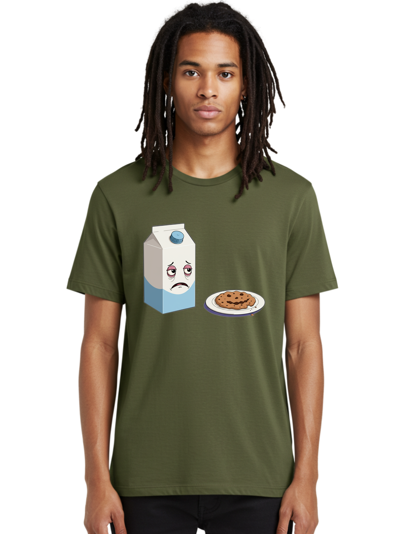 Sad-Milk-5 Men'S Graphic Tee, 100% Cotton, Comfortable Casual Summer Wear, Machine Washable, Vintage Camera, Old Camera, Antique Camera, Black Camera, Classic Photography, Photography Equipment, Nostalgic Device, Film Camera, Camera Art Bai322