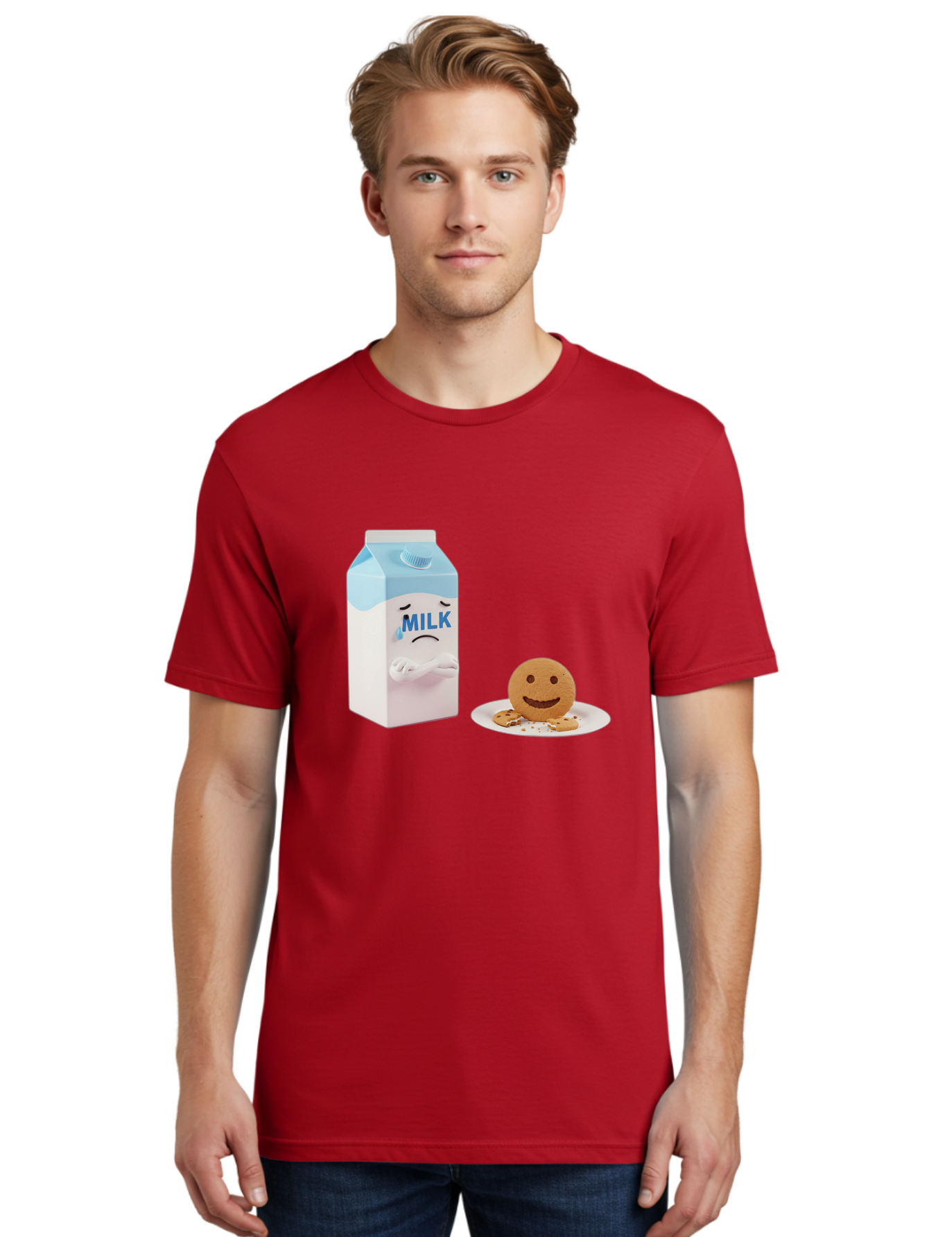 Sad-Milk-6 Men'S Graphic Tee, 100% Cotton, Comfortable Casual Summer Wear, Machine Washable, Vintage Camera, Old Camera, Antique Camera, Black Camera, Classic Photography, Photography Equipment, Nostalgic Device, Film Camera, Camera Art Bai323