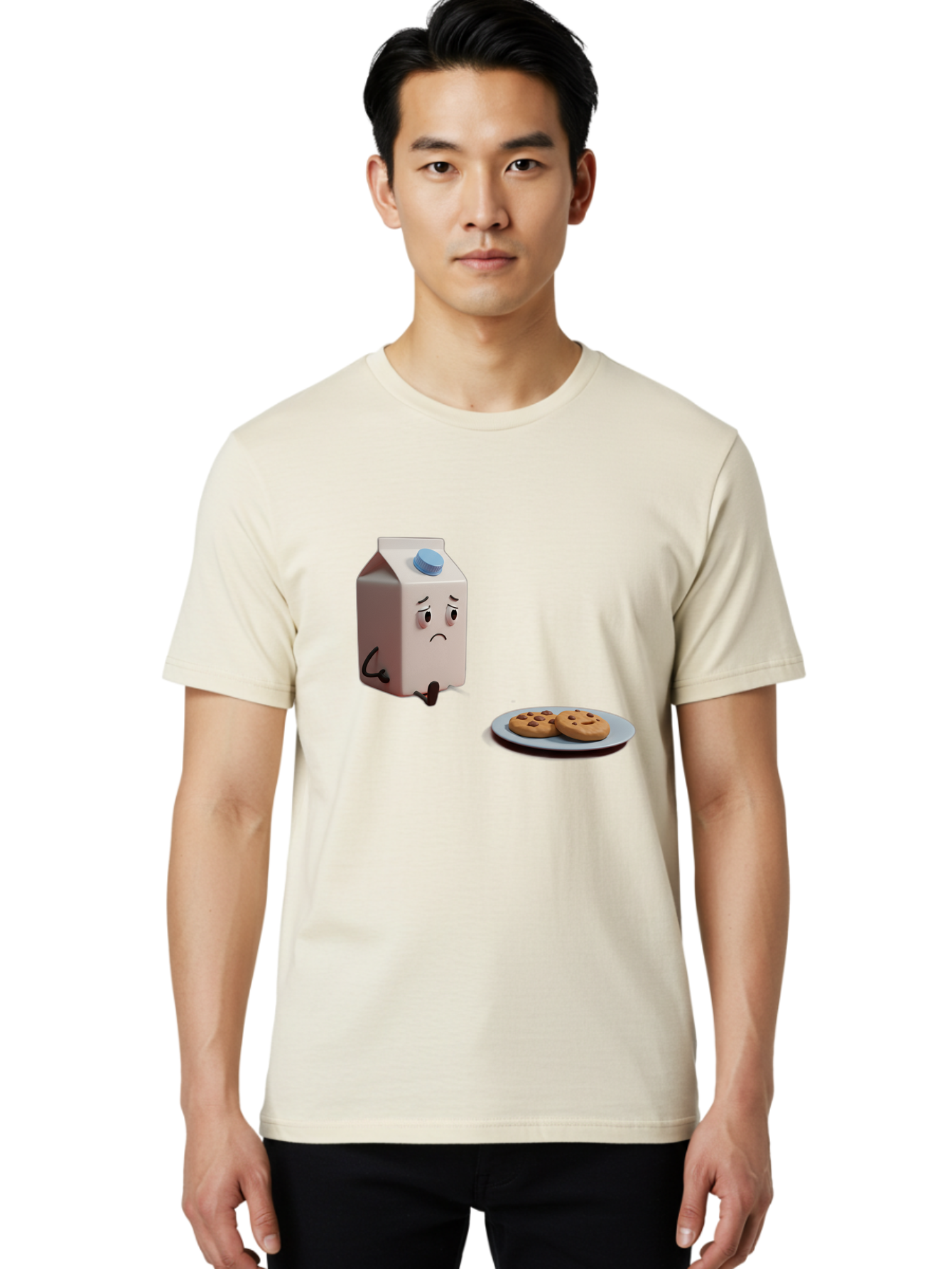 Sad-Milk-7 Men'S Graphic Tee, 100% Cotton, Comfortable Casual Summer Wear, Machine Washable, Vintage Camera, Old Camera, Antique Camera, Black Camera, Classic Photography, Photography Equipment, Nostalgic Device, Film Camera, Camera Art Bai324