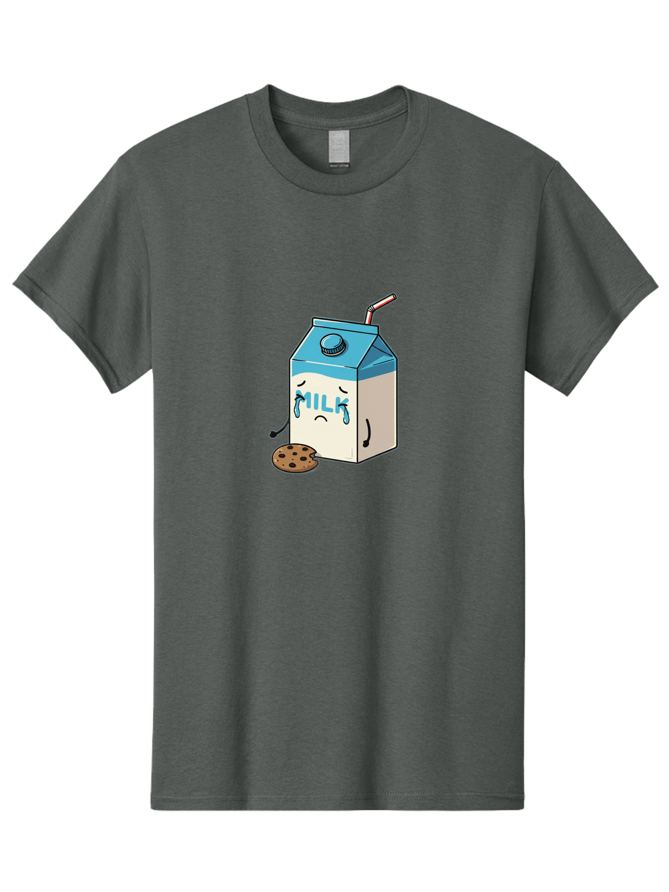 Sad-Milk-Carton-2 Men'S Graphic Tee, 100% Cotton, Comfortable Casual Summer Wear, Machine Washable, Vintage Camera, Old Camera, Antique Camera, Black Camera, Classic Photography, Photography Equipment, Nostalgic Device, Film Camera, Camera Art Bai330