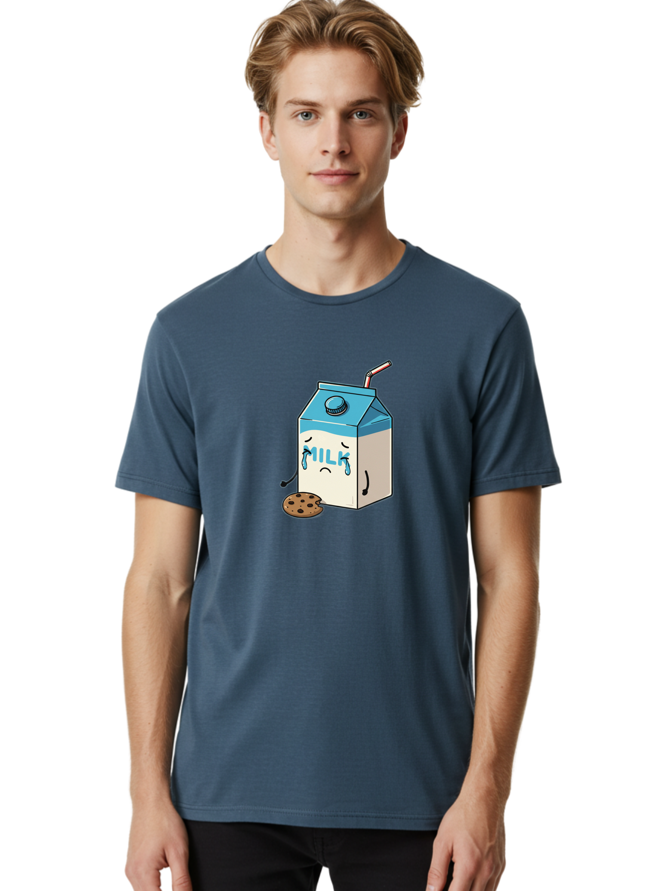 Sad-Milk-Carton-2 Men'S Graphic Tee, 100% Cotton, Comfortable Casual Summer Wear, Machine Washable, Vintage Camera, Old Camera, Antique Camera, Black Camera, Classic Photography, Photography Equipment, Nostalgic Device, Film Camera, Camera Art Bai330