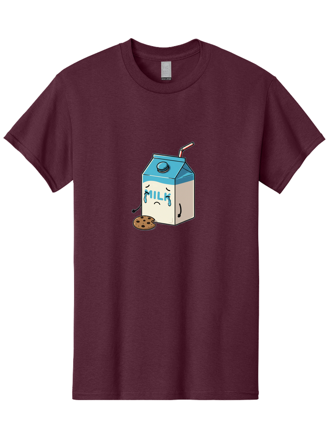 Sad-Milk-Carton-2 Men'S Graphic Tee, 100% Cotton, Comfortable Casual Summer Wear, Machine Washable, Vintage Camera, Old Camera, Antique Camera, Black Camera, Classic Photography, Photography Equipment, Nostalgic Device, Film Camera, Camera Art Bai330