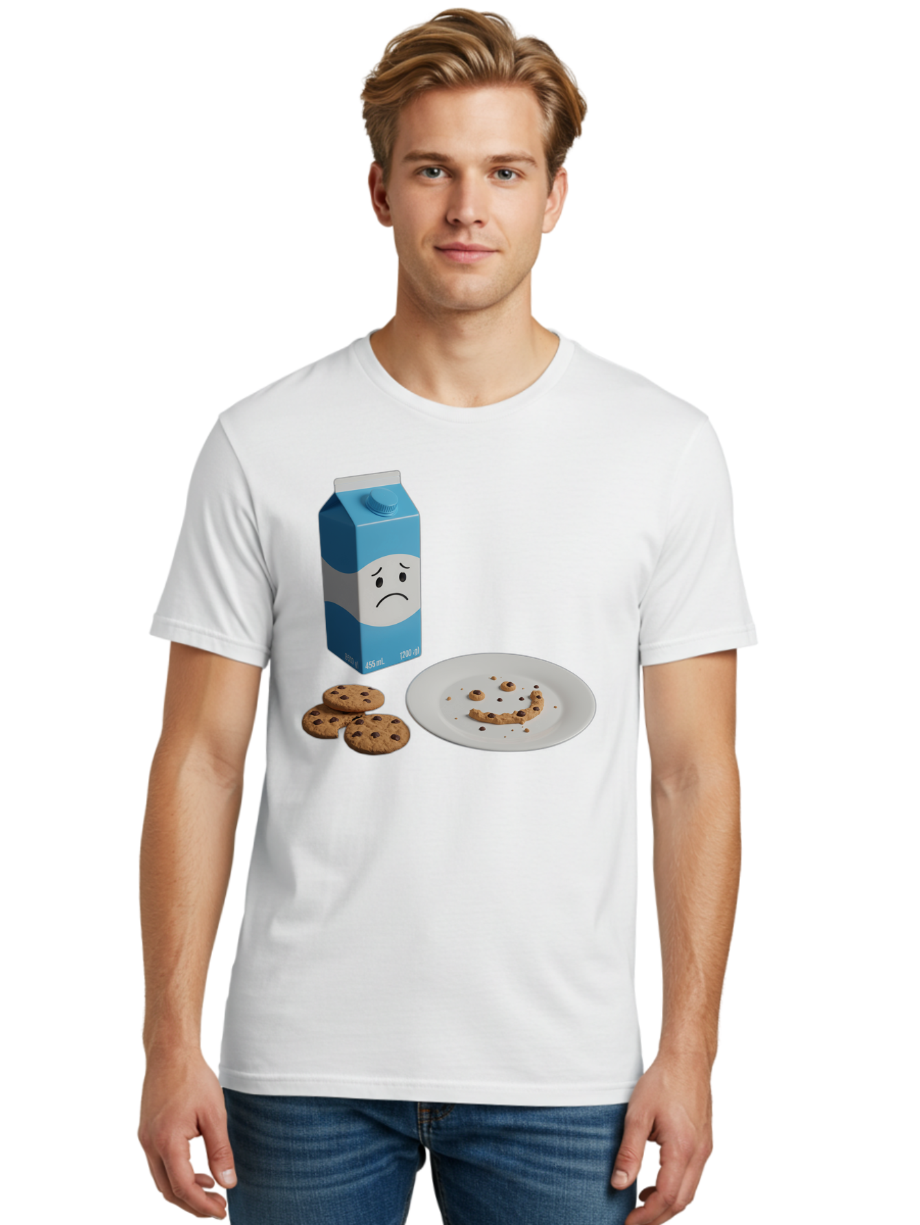 Sad-Milk-Carton-4 Men'S Graphic Tee, 100% Cotton, Comfortable Casual Summer Wear, Machine Washable, Vintage Camera, Old Camera, Antique Camera, Black Camera, Classic Photography, Photography Equipment, Nostalgic Device, Film Camera, Camera Art Bai332