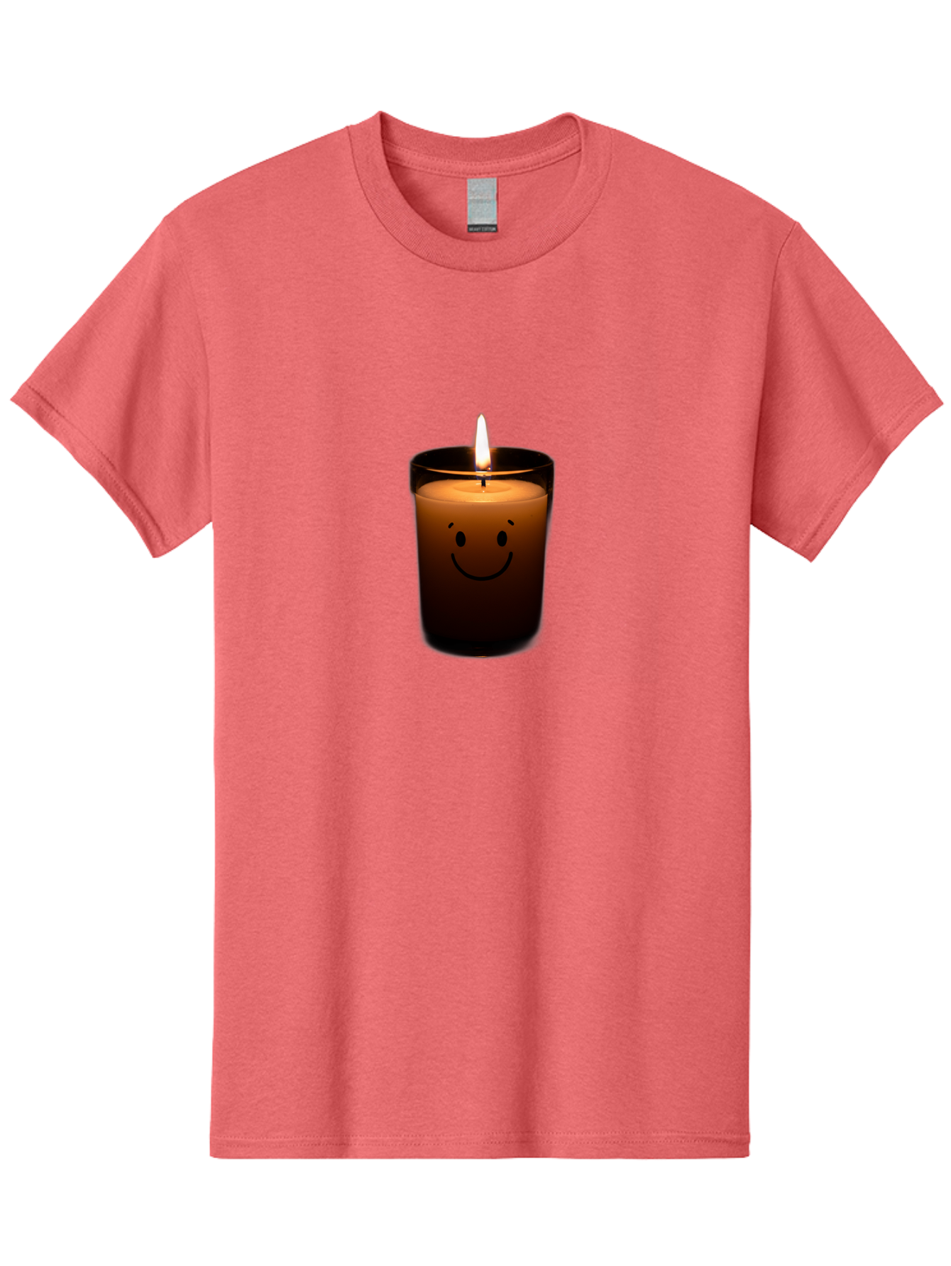 Smiley-Candle-2 Men'S Graphic Tee, 100% Cotton, Comfortable Casual Summer Wear, Machine Washable, Vintage Camera, Old Camera, Antique Camera, Black Camera, Classic Photography, Photography Equipment, Nostalgic Device, Film Camera, Camera Art Bai368