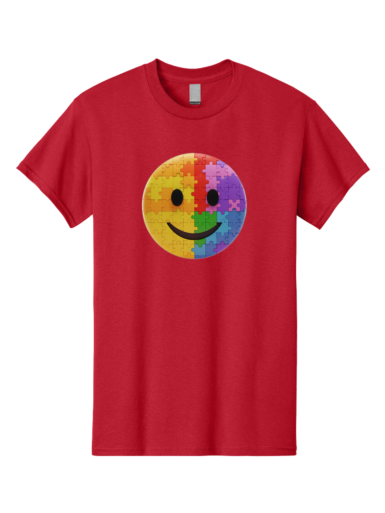 Smiley-Face-Jigsaw Men'S Graphic Tee, 100% Cotton, Comfortable Casual Summer Wear, Machine Washable, Vintage Camera, Old Camera, Antique Camera, Black Camera, Classic Photography, Photography Equipment, Nostalgic Device, Film Camera, Bai373