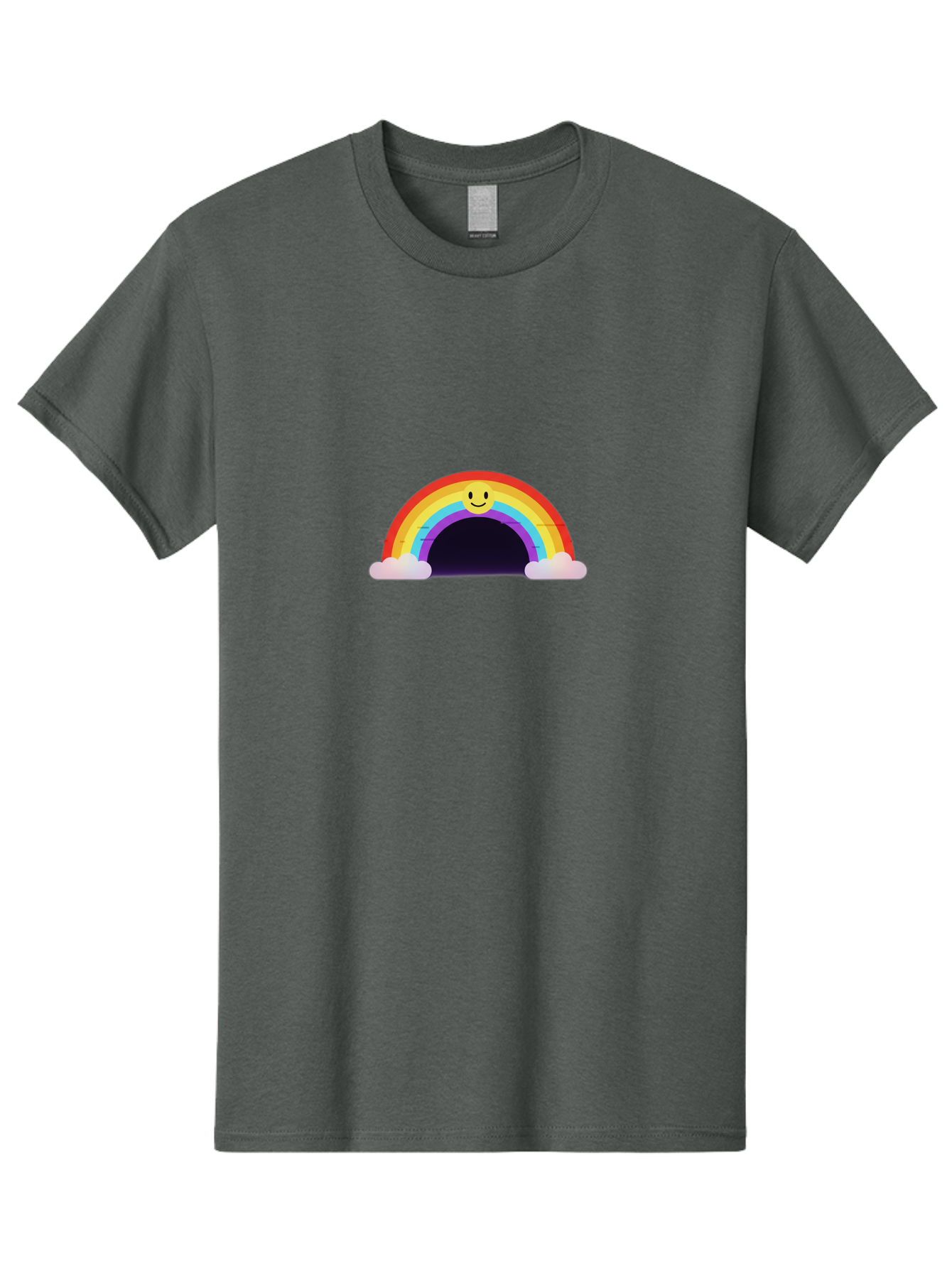 Smiley-Rainbow Men'S Graphic Tee, 100% Cotton, Comfortable Casual Summer Wear, Machine Washable, Vintage Camera, Old Camera, Antique Camera, Black Camera, Classic Photography, Photography Equipment, Nostalgic Device, Film Camera, Camera Art Bai379