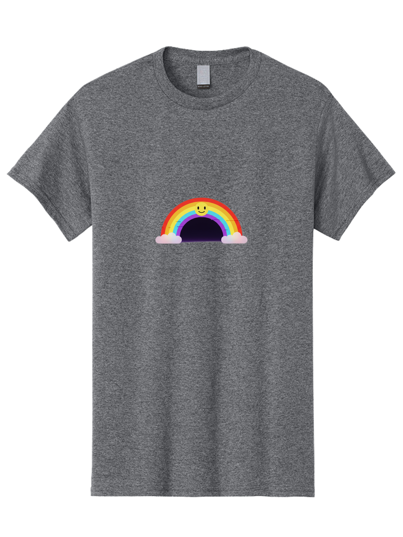 Smiley-Rainbow Men'S Graphic Tee, 100% Cotton, Comfortable Casual Summer Wear, Machine Washable, Vintage Camera, Old Camera, Antique Camera, Black Camera, Classic Photography, Photography Equipment, Nostalgic Device, Film Camera, Camera Art Bai379