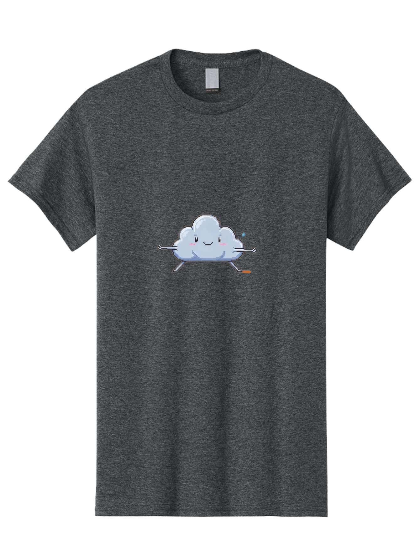 Smiling-Cloud-Character Men'S Graphic Tee, 100% Cotton, Comfortable Casual Summer Wear, Machine Washable, Vintage Camera, Old Camera, Antique Camera, Black Camera, Classic Photography, Photography Equipment, Nostalgic Device, Film Camera, Bai385