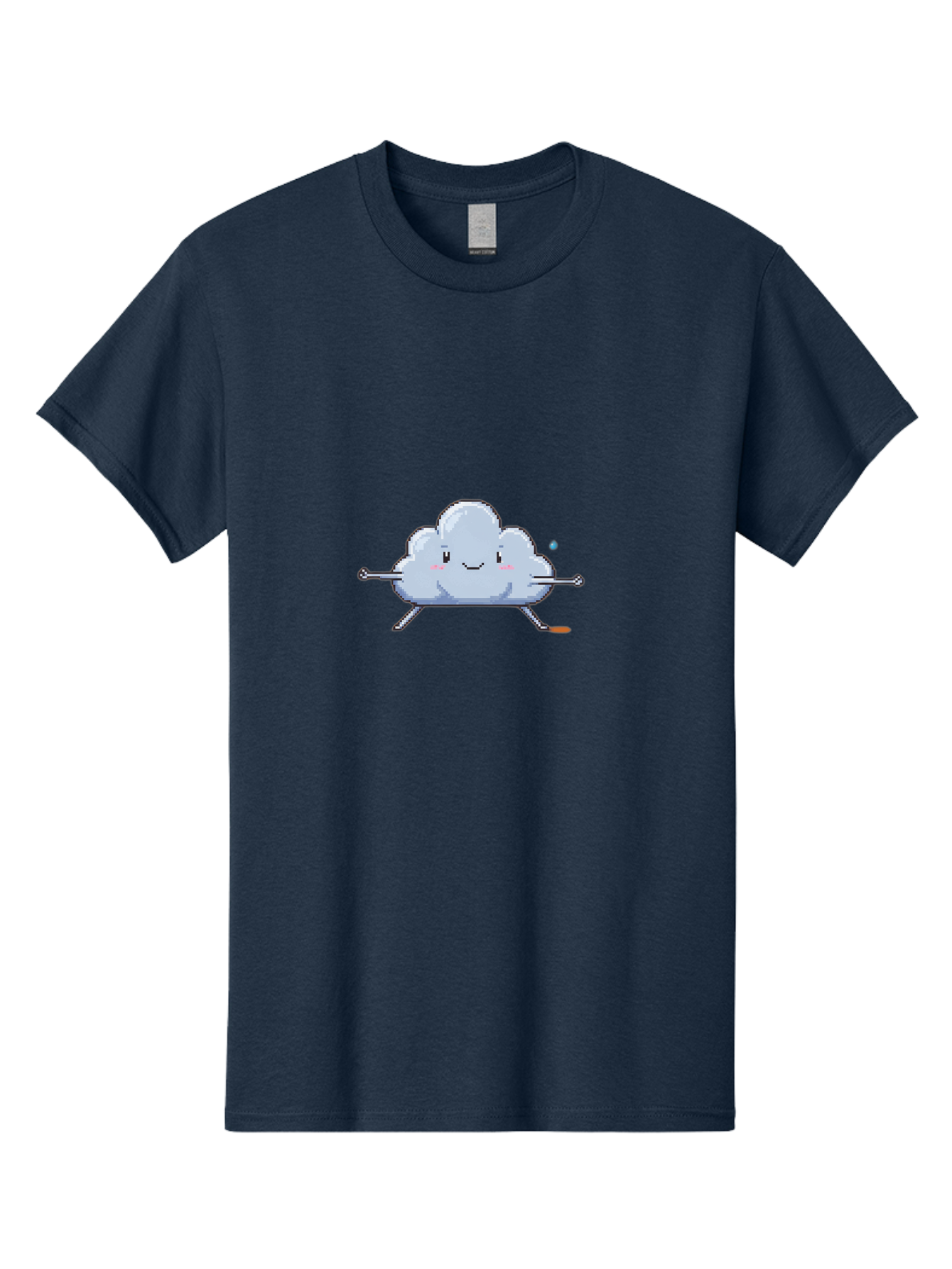 Smiling-Cloud-Character Men'S Graphic Tee, 100% Cotton, Comfortable Casual Summer Wear, Machine Washable, Vintage Camera, Old Camera, Antique Camera, Black Camera, Classic Photography, Photography Equipment, Nostalgic Device, Film Camera, Bai385