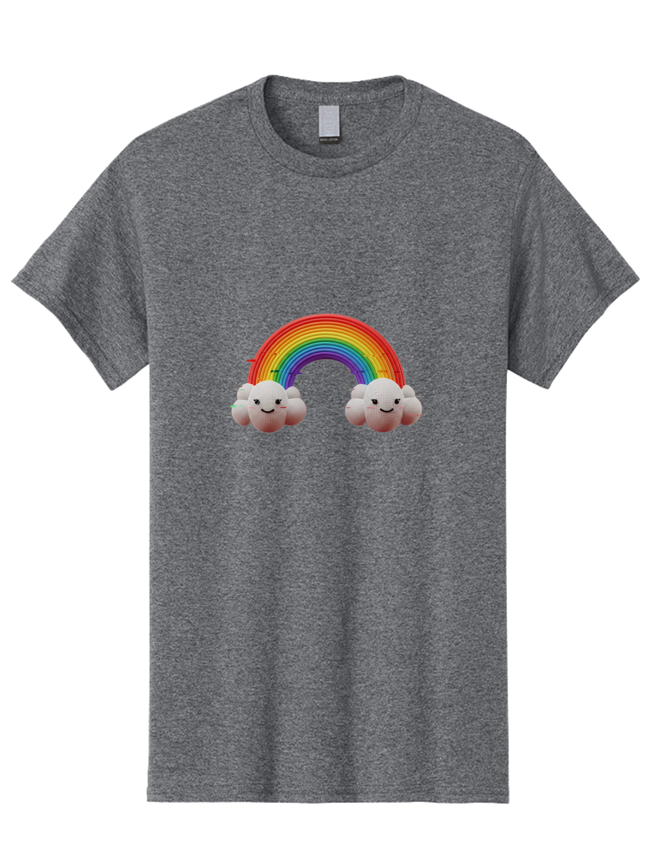 Smiling-Clouds-Rainbow Men'S Graphic Tee, 100% Cotton, Comfortable Casual Summer Wear, Machine Washable, Vintage Camera, Old Camera, Antique Camera, Black Camera, Classic Photography, Photography Equipment, Nostalgic Device, Film Camera, Bai387