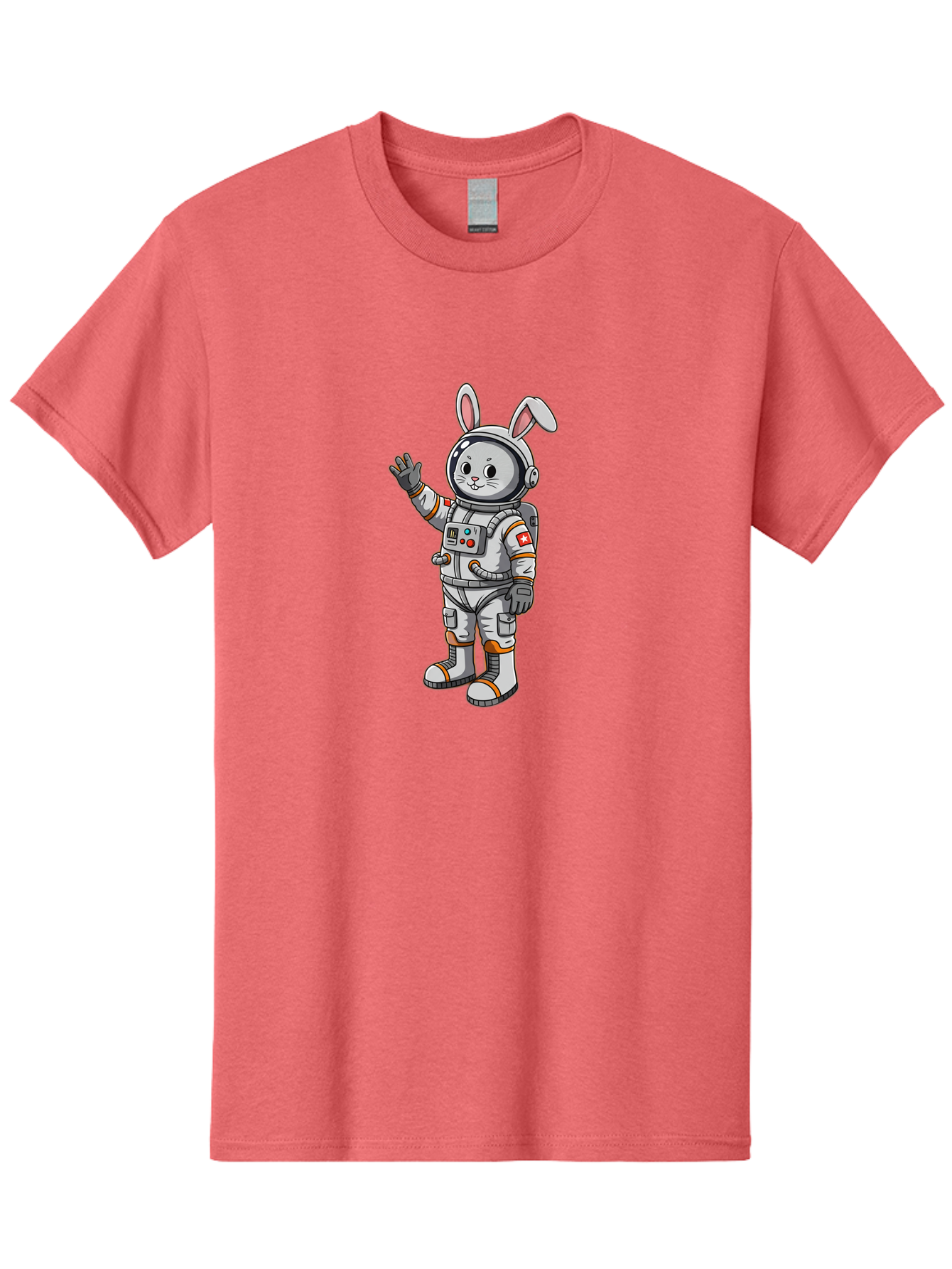 Space-Bunny-1 Men'S Graphic Tee, 100% Cotton, Comfortable Casual Summer Wear, Machine Washable, Vintage Camera, Old Camera, Antique Camera, Black Camera, Classic Photography, Photography Equipment, Nostalgic Device, Film Camera, Camera Art Bai392