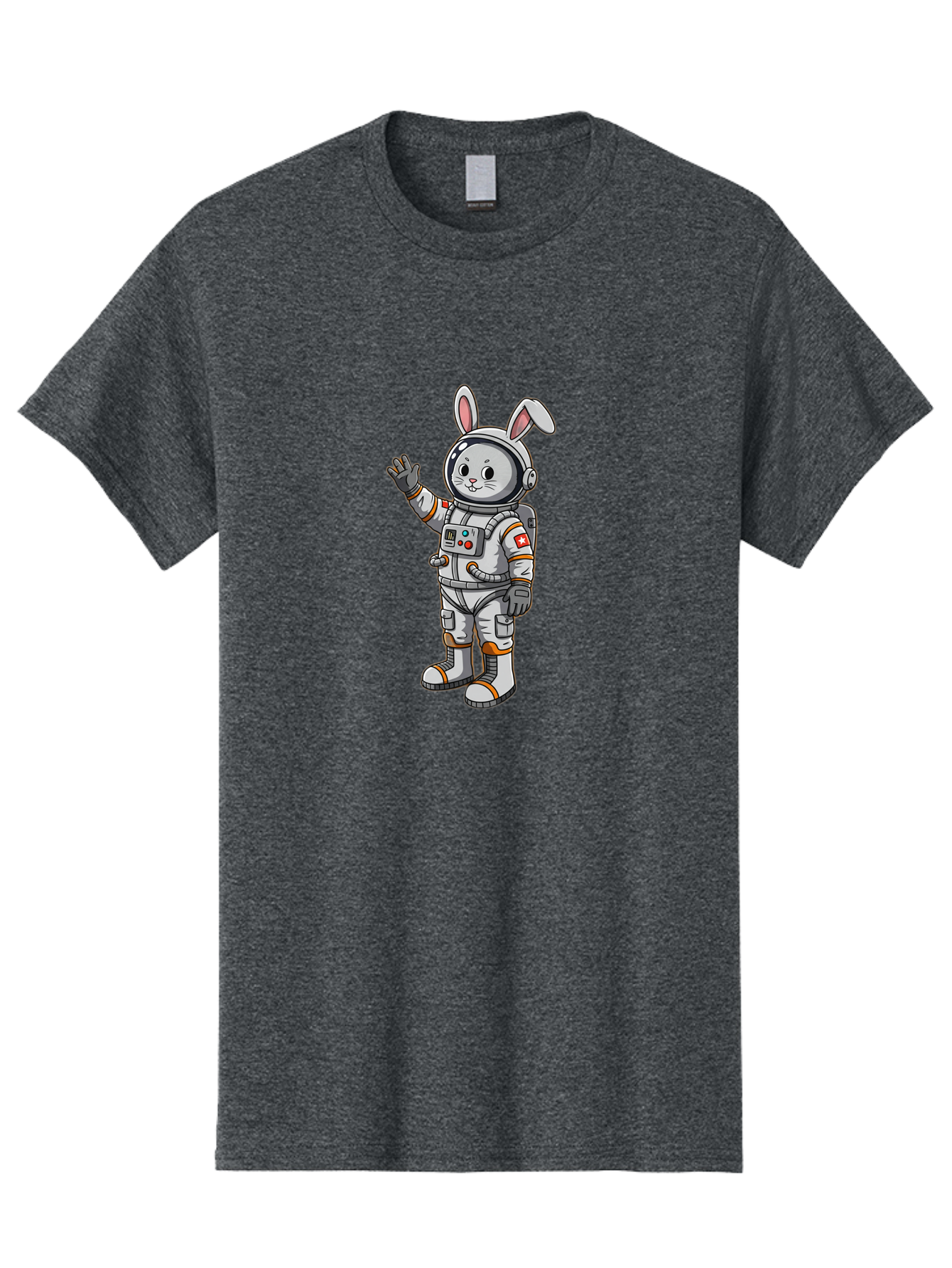 Space-Bunny-1 Men'S Graphic Tee, 100% Cotton, Comfortable Casual Summer Wear, Machine Washable, Vintage Camera, Old Camera, Antique Camera, Black Camera, Classic Photography, Photography Equipment, Nostalgic Device, Film Camera, Camera Art Bai392