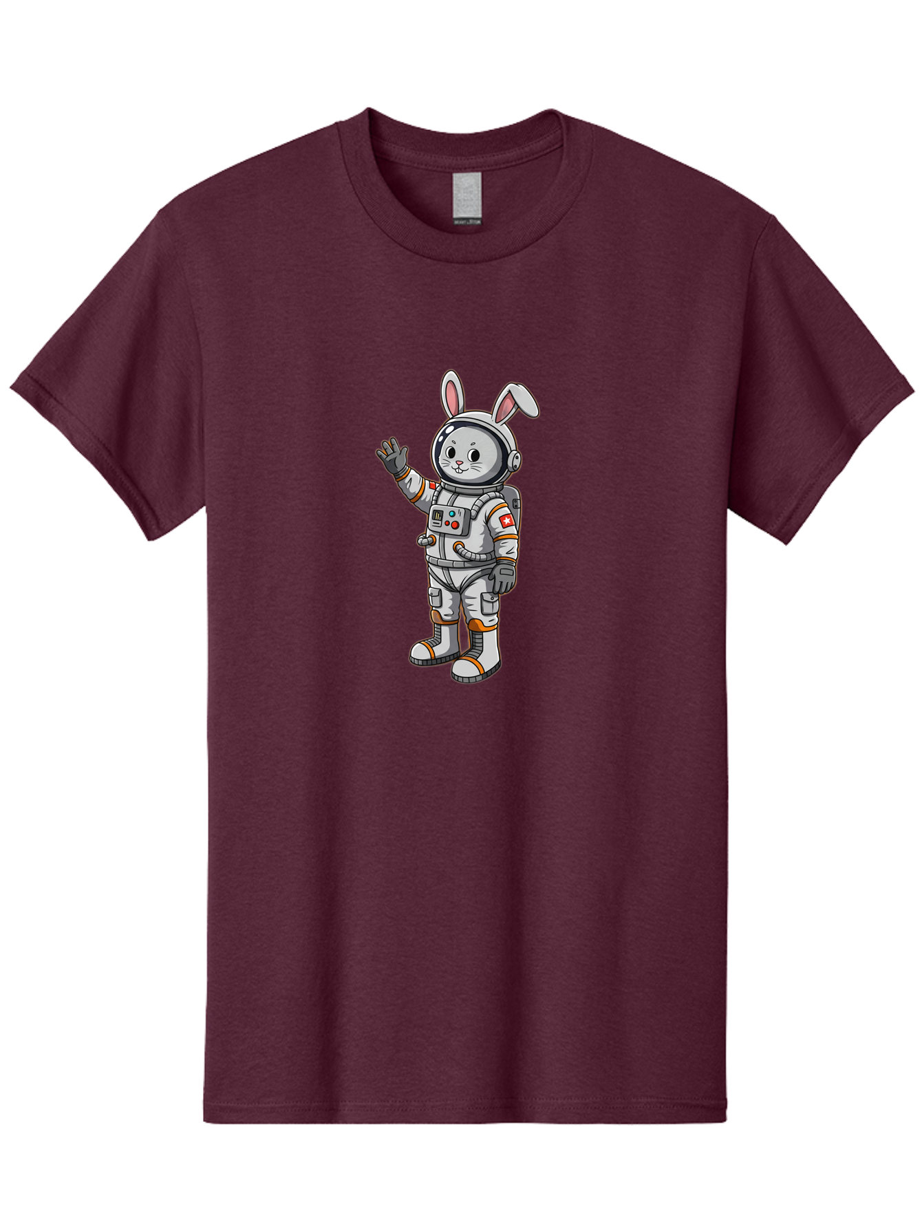 Space-Bunny-1 Men'S Graphic Tee, 100% Cotton, Comfortable Casual Summer Wear, Machine Washable, Vintage Camera, Old Camera, Antique Camera, Black Camera, Classic Photography, Photography Equipment, Nostalgic Device, Film Camera, Camera Art Bai392