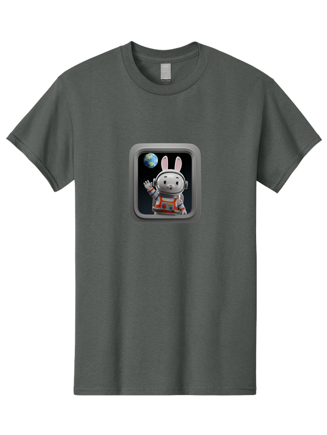 Space-Bunny-5 Men'S Graphic Tee, 100% Cotton, Comfortable Casual Summer Wear, Machine Washable, Vintage Camera, Old Camera, Antique Camera, Black Camera, Classic Photography, Photography Equipment, Nostalgic Device, Film Camera, Camera Art Bai402