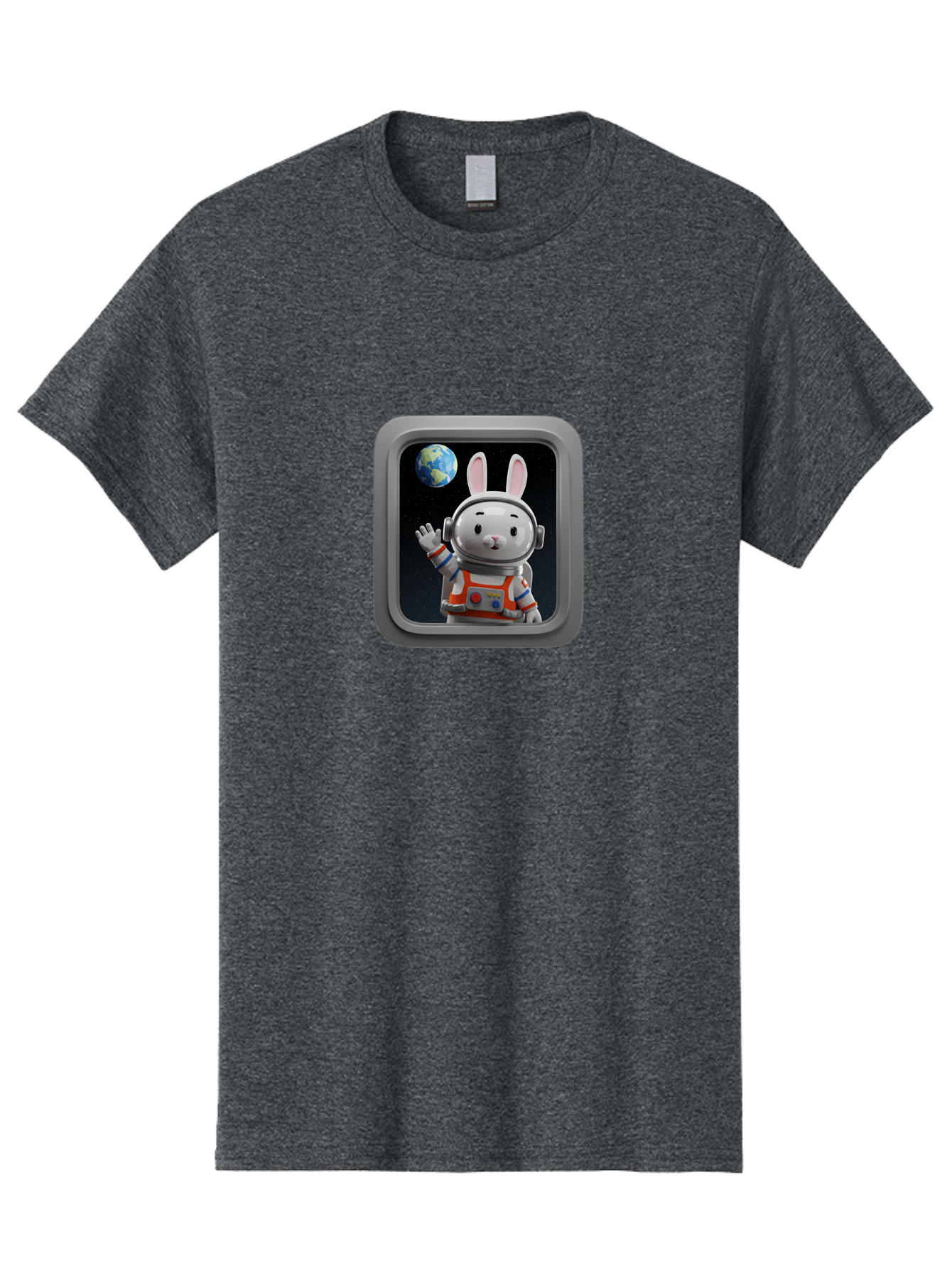 Space-Bunny-5 Men'S Graphic Tee, 100% Cotton, Comfortable Casual Summer Wear, Machine Washable, Vintage Camera, Old Camera, Antique Camera, Black Camera, Classic Photography, Photography Equipment, Nostalgic Device, Film Camera, Camera Art Bai402