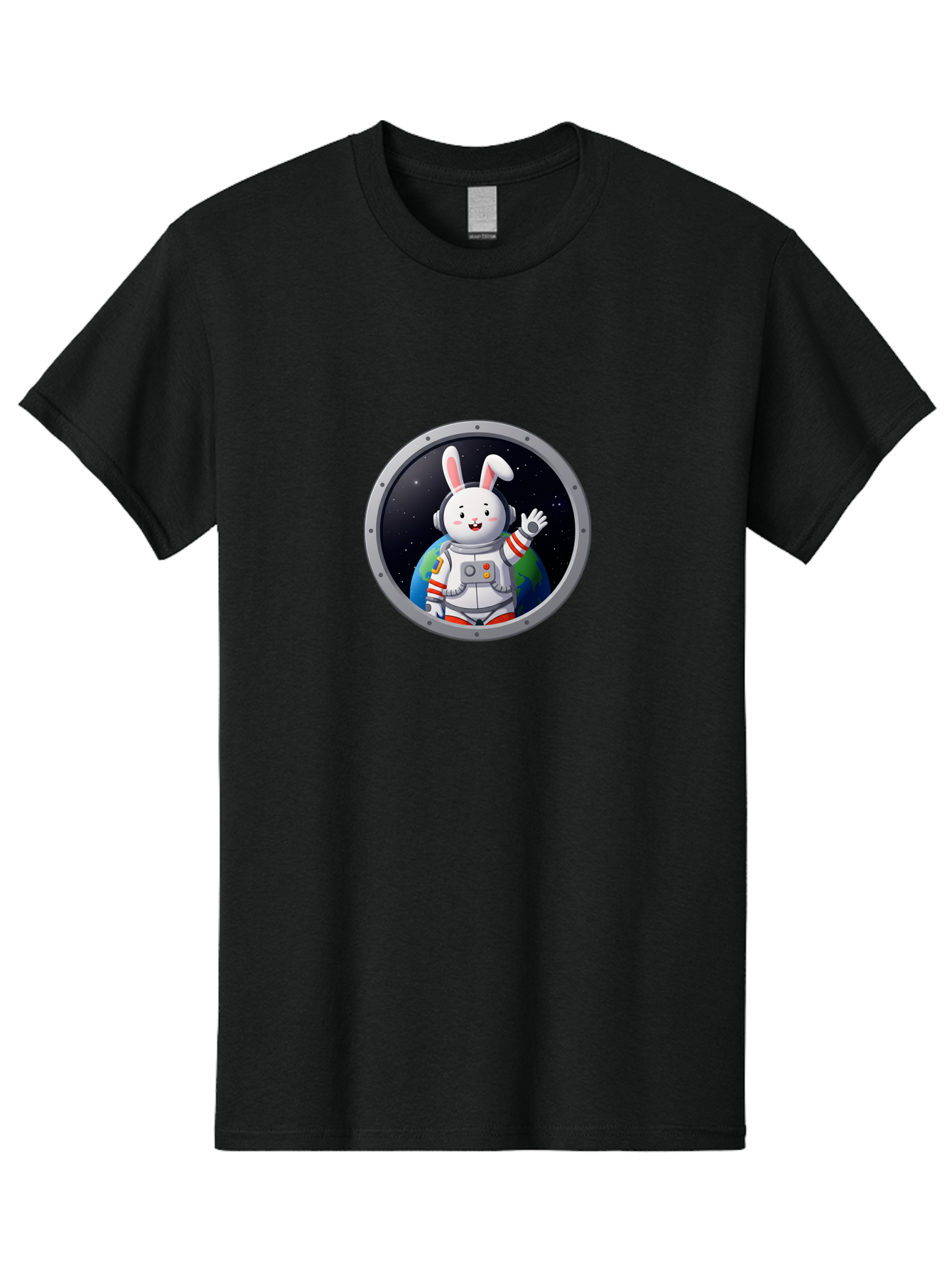 Space-Bunny-7 Men'S Graphic Tee, 100% Cotton, Comfortable Casual Summer Wear, Machine Washable, Vintage Camera, Old Camera, Antique Camera, Black Camera, Classic Photography, Photography Equipment, Nostalgic Device, Film Camera, Camera Art Bai404