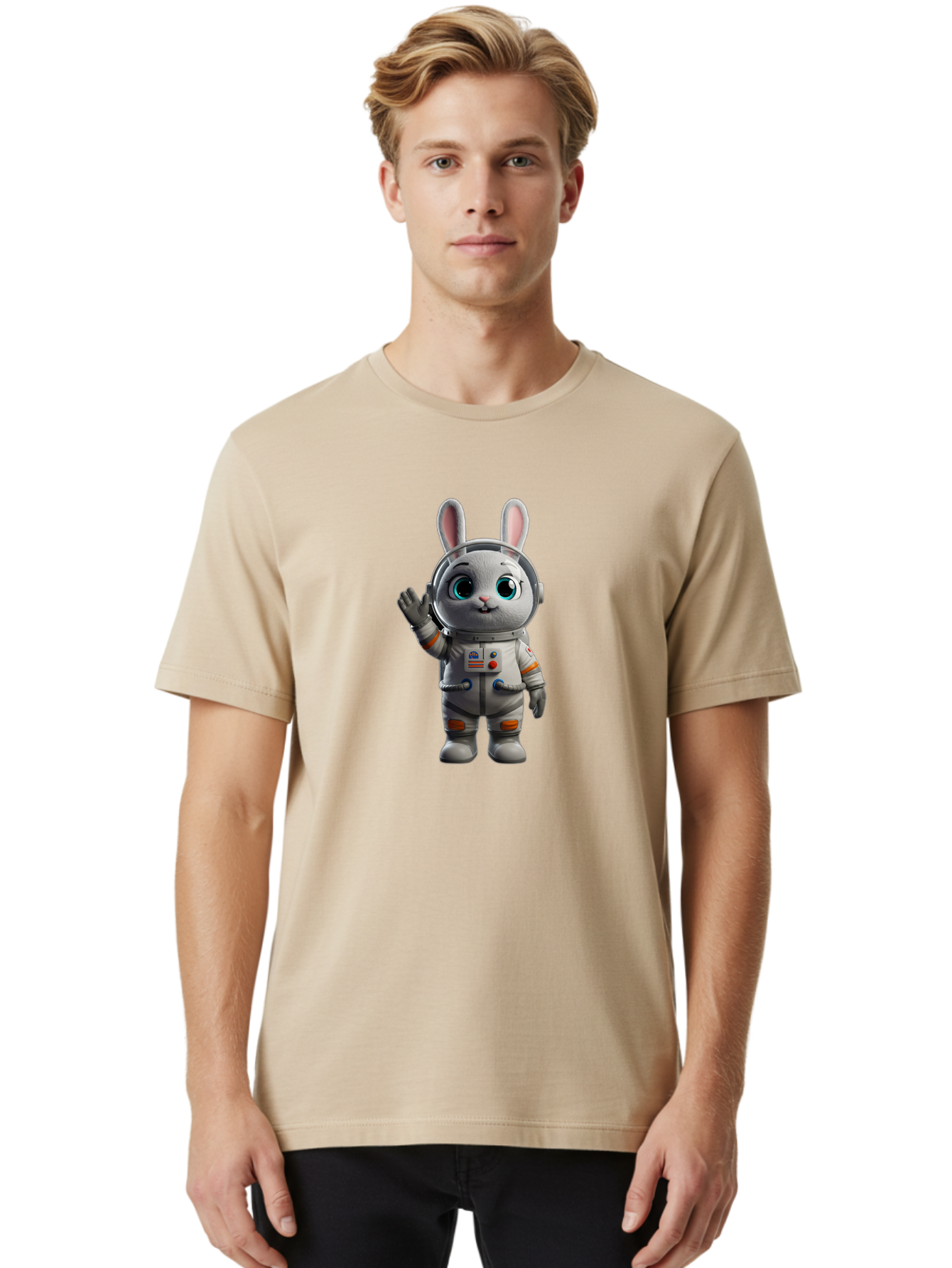 Space-Bunny Men'S Graphic Tee, 100% Cotton, Comfortable Casual Summer Wear, Machine Washable, Vintage Camera, Old Camera, Antique Camera, Black Camera, Classic Photography, Photography Equipment, Nostalgic Device, Film Camera, Camera Art Bai411