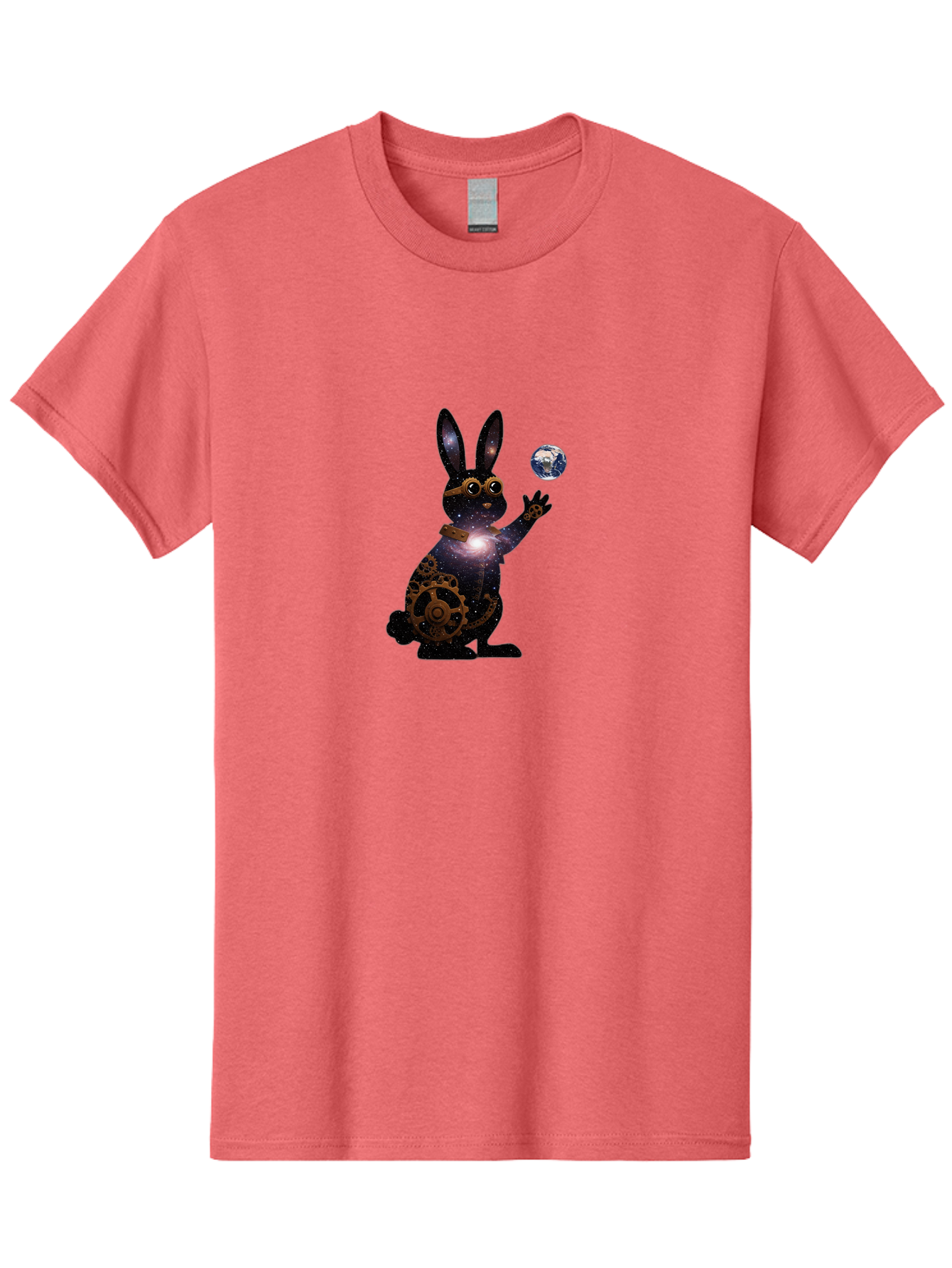 Steampunk-Rabbit Men'S Graphic Tee, 100% Cotton, Comfortable Casual Summer Wear, Machine Washable, Vintage Camera, Old Camera, Antique Camera, Black Camera, Classic Photography, Photography Equipment, Nostalgic Device, Film Camera, Camera Art Bai425