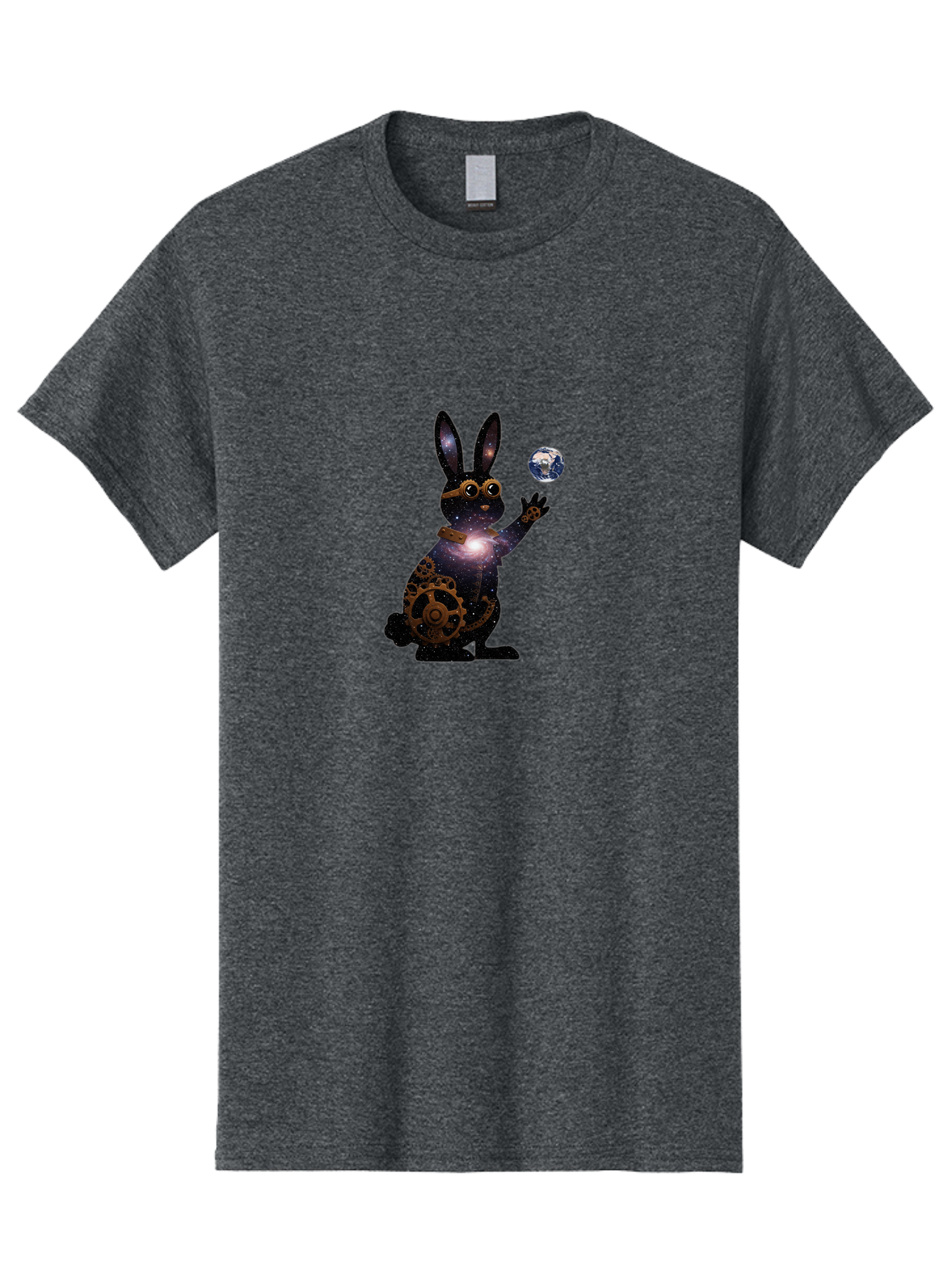 Steampunk-Rabbit Men'S Graphic Tee, 100% Cotton, Comfortable Casual Summer Wear, Machine Washable, Vintage Camera, Old Camera, Antique Camera, Black Camera, Classic Photography, Photography Equipment, Nostalgic Device, Film Camera, Camera Art Bai425