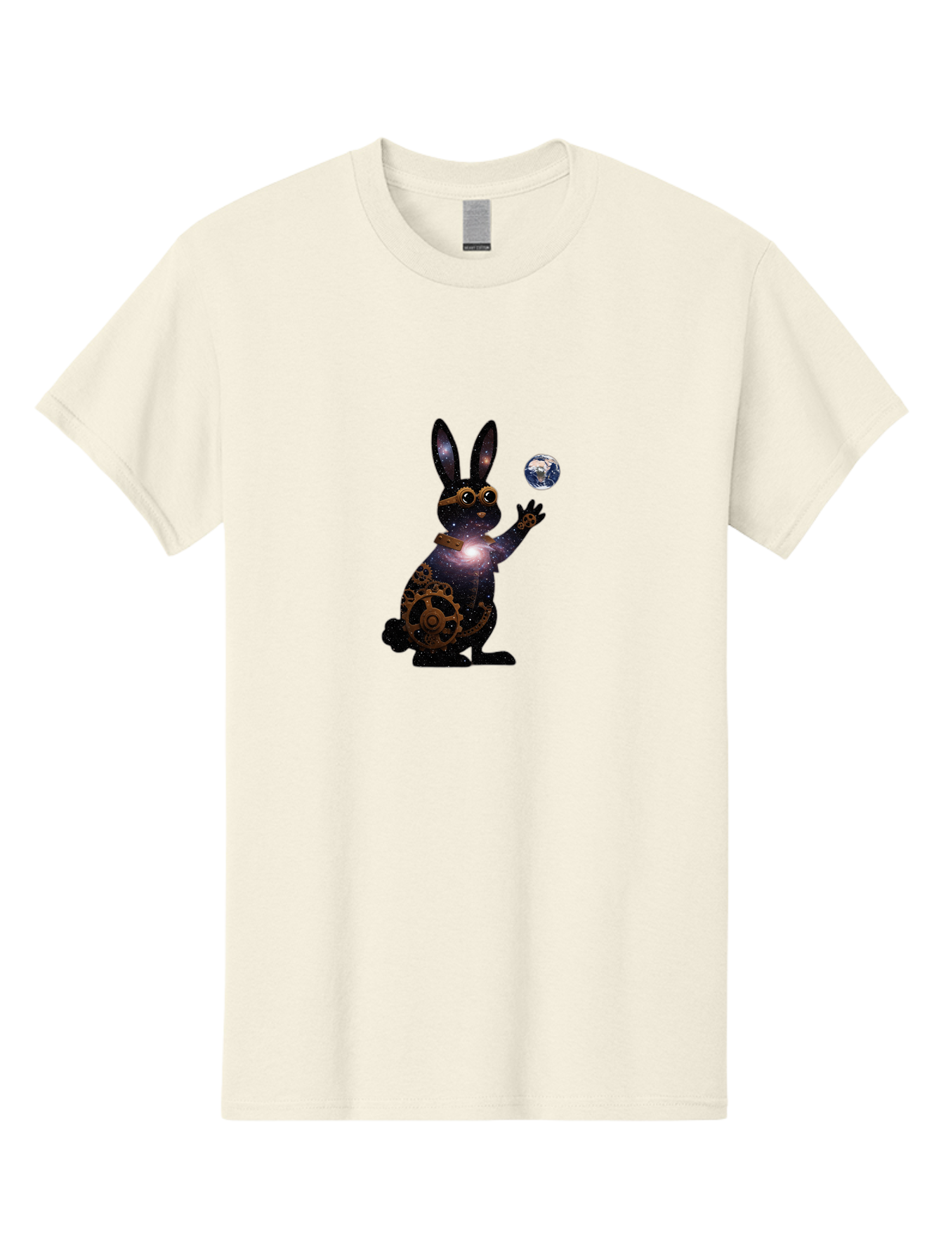 Steampunk-Rabbit Men'S Graphic Tee, 100% Cotton, Comfortable Casual Summer Wear, Machine Washable, Vintage Camera, Old Camera, Antique Camera, Black Camera, Classic Photography, Photography Equipment, Nostalgic Device, Film Camera, Camera Art Bai425