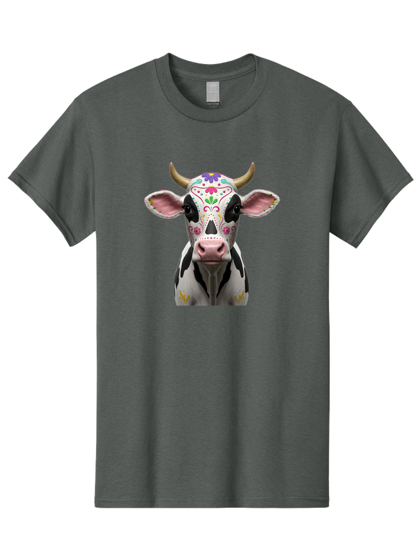 Sugar-Skull-Cow Men'S Graphic Tee, 100% Cotton, Comfortable Casual Summer Wear, Machine Washable, Vintage Camera, Old Camera, Antique Camera, Black Camera, Classic Photography, Photography Equipment, Nostalgic Device, Film Camera, Camera Art Bai429