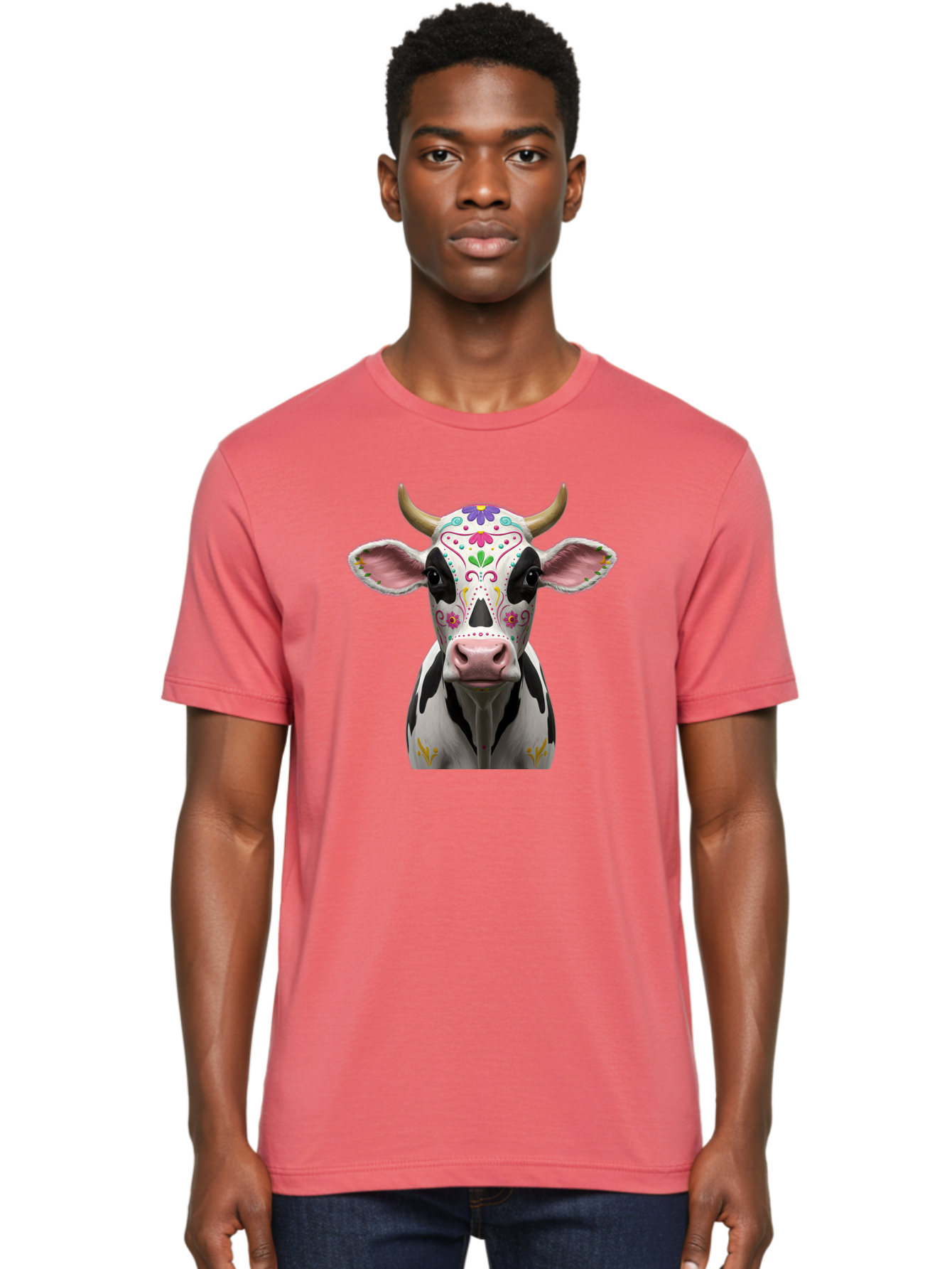 Sugar-Skull-Cow Men'S Graphic Tee, 100% Cotton, Comfortable Casual Summer Wear, Machine Washable, Vintage Camera, Old Camera, Antique Camera, Black Camera, Classic Photography, Photography Equipment, Nostalgic Device, Film Camera, Camera Art Bai429