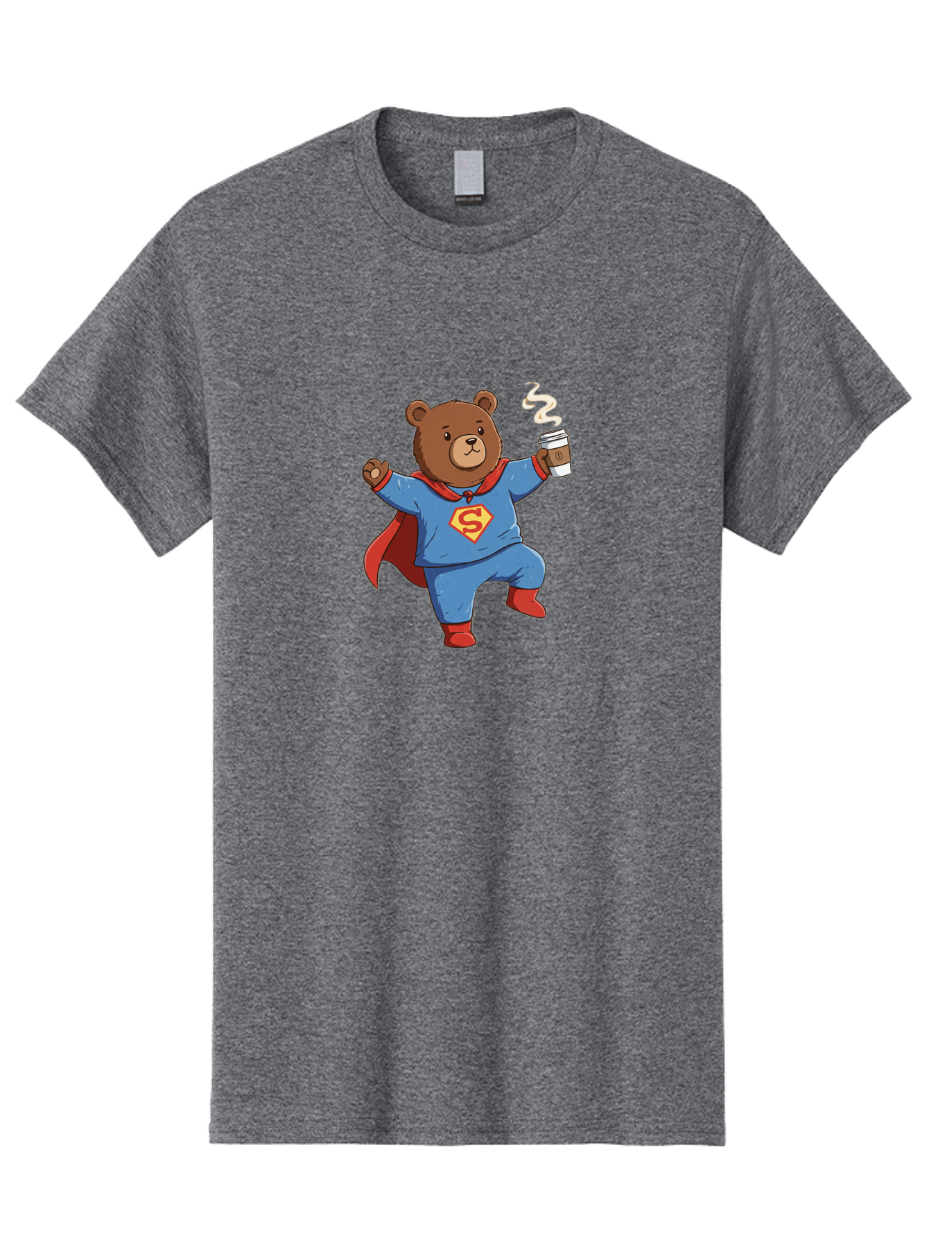 Super-Bear Men'S Graphic Tee, 100% Cotton, Comfortable Casual Summer Wear, Machine Washable, Vintage Camera, Old Camera, Antique Camera, Black Camera, Classic Photography, Photography Equipment, Nostalgic Device, Film Camera, Camera Art Bai432