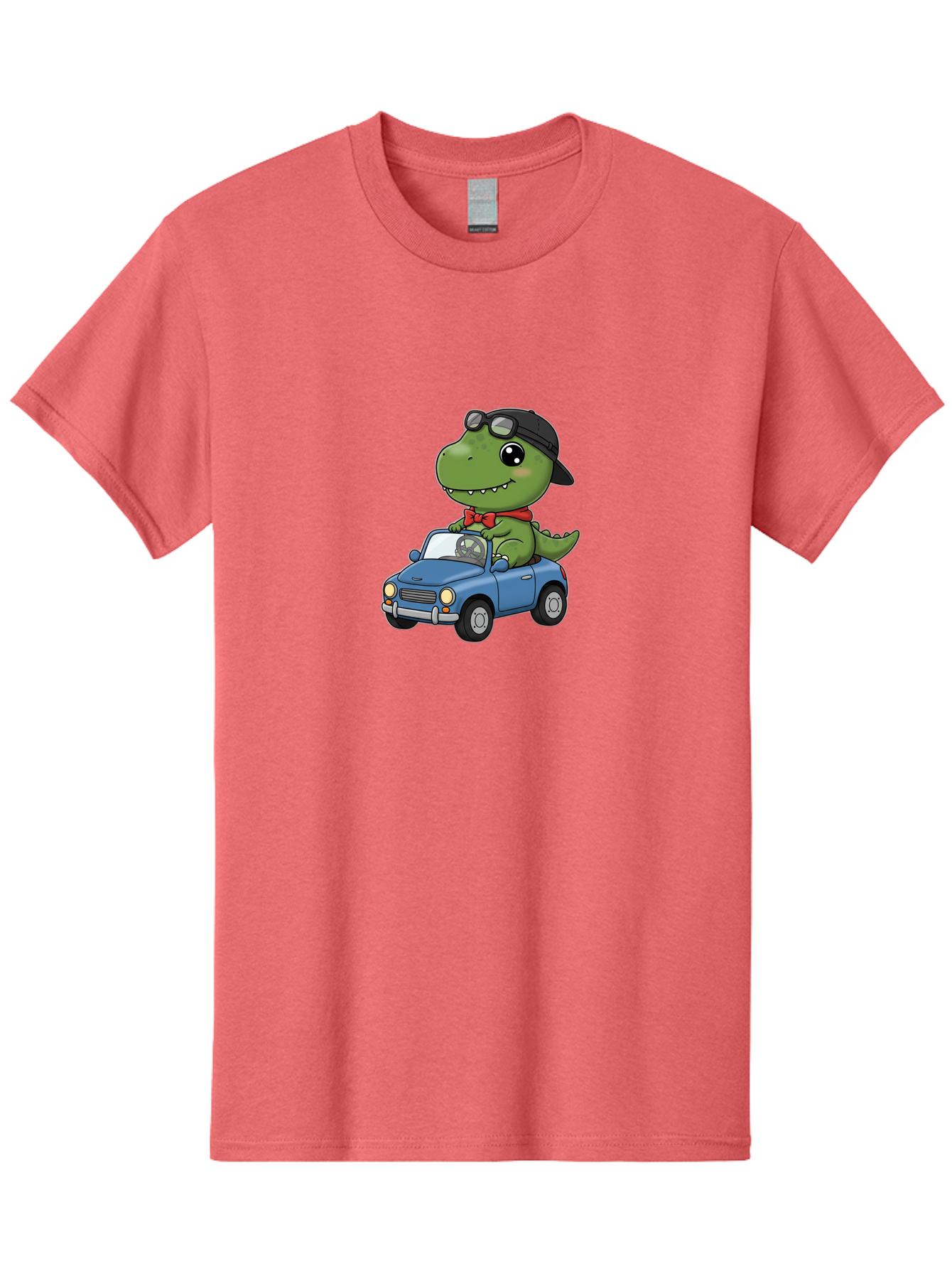 T-Rex-Driving-Car Men'S Graphic Tee, 100% Cotton, Comfortable Casual Summer Wear, Machine Washable, Vintage Camera, Old Camera, Antique Camera, Black Camera, Classic Photography, Photography Equipment, Nostalgic Device, Film Camera, Camera Art Bai435