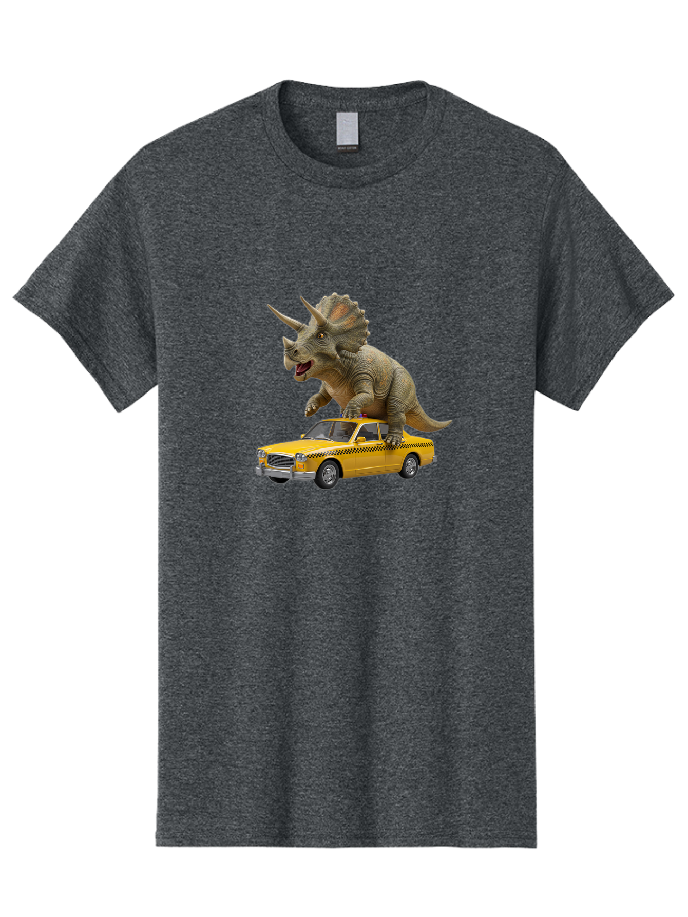 T-Rex-On-Taxi Men'S Graphic Tee, 100% Cotton, Comfortable Casual Summer Wear, Machine Washable, Vintage Camera, Old Camera, Antique Camera, Black Camera, Classic Photography, Photography Equipment, Nostalgic Device, Film Camera, Camera Art Bai440
