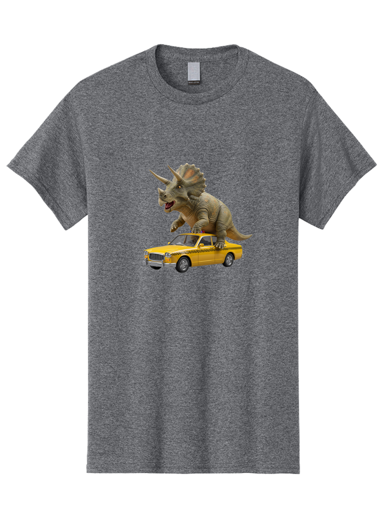 T-Rex-On-Taxi Men'S Graphic Tee, 100% Cotton, Comfortable Casual Summer Wear, Machine Washable, Vintage Camera, Old Camera, Antique Camera, Black Camera, Classic Photography, Photography Equipment, Nostalgic Device, Film Camera, Camera Art Bai440