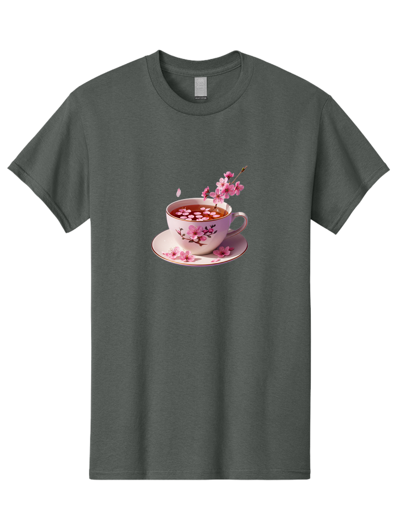 Tea-Cup-With-Cherry-Blossoms Men'S Graphic Tee, 100% Cotton, Comfortable Casual Summer Wear, Machine Washable, Vintage Camera, Old Camera, Antique Camera, Black Camera, Classic Photography, Photography Equipment, Nostalgic Device, Film Camera, Bai448