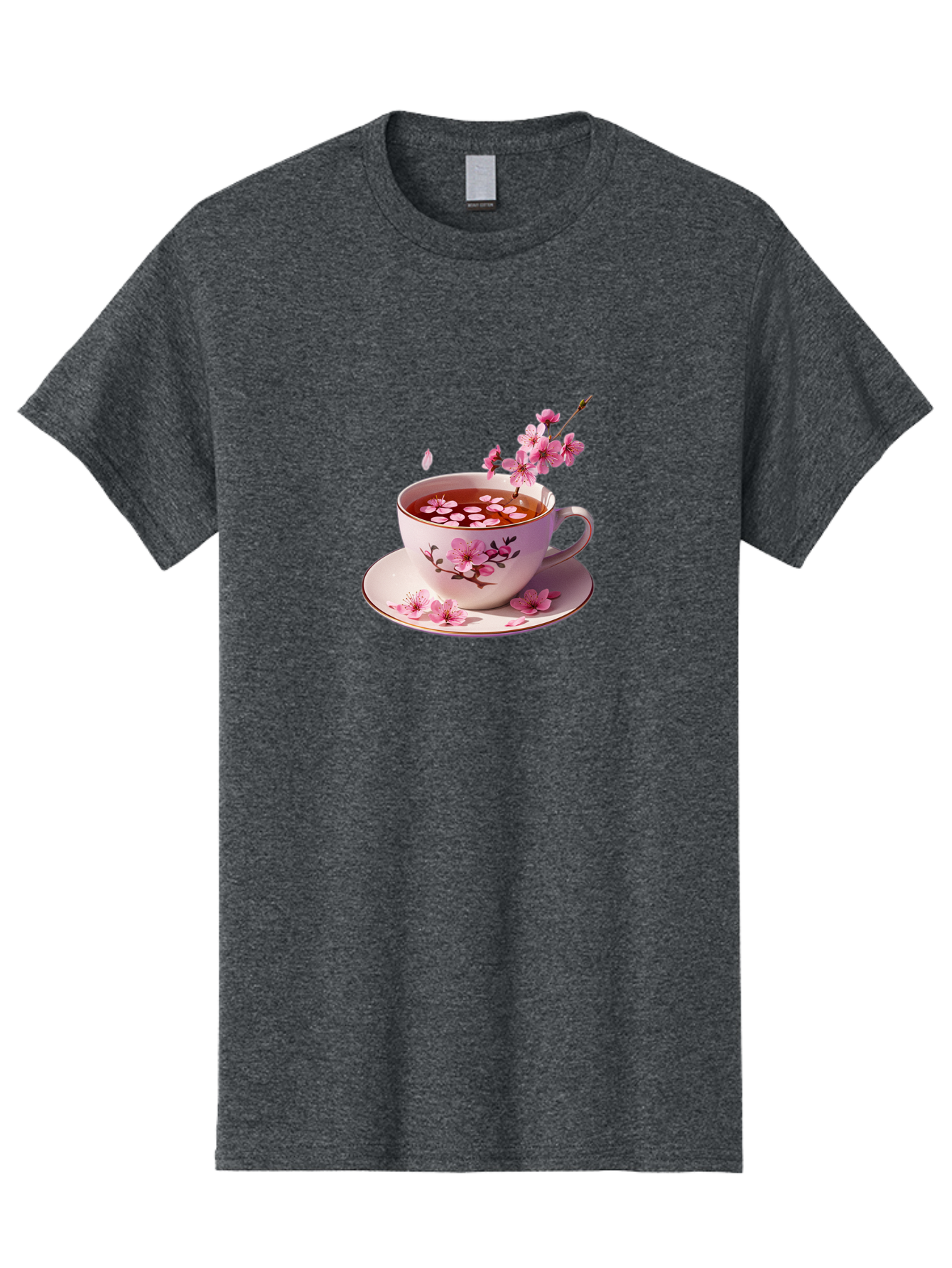Tea-Cup-With-Cherry-Blossoms Men'S Graphic Tee, 100% Cotton, Comfortable Casual Summer Wear, Machine Washable, Vintage Camera, Old Camera, Antique Camera, Black Camera, Classic Photography, Photography Equipment, Nostalgic Device, Film Camera, Bai448
