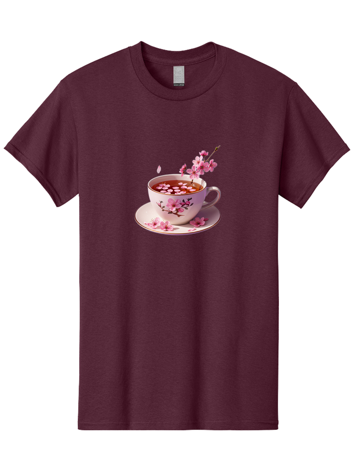 Tea-Cup-With-Cherry-Blossoms Men'S Graphic Tee, 100% Cotton, Comfortable Casual Summer Wear, Machine Washable, Vintage Camera, Old Camera, Antique Camera, Black Camera, Classic Photography, Photography Equipment, Nostalgic Device, Film Camera, Bai448