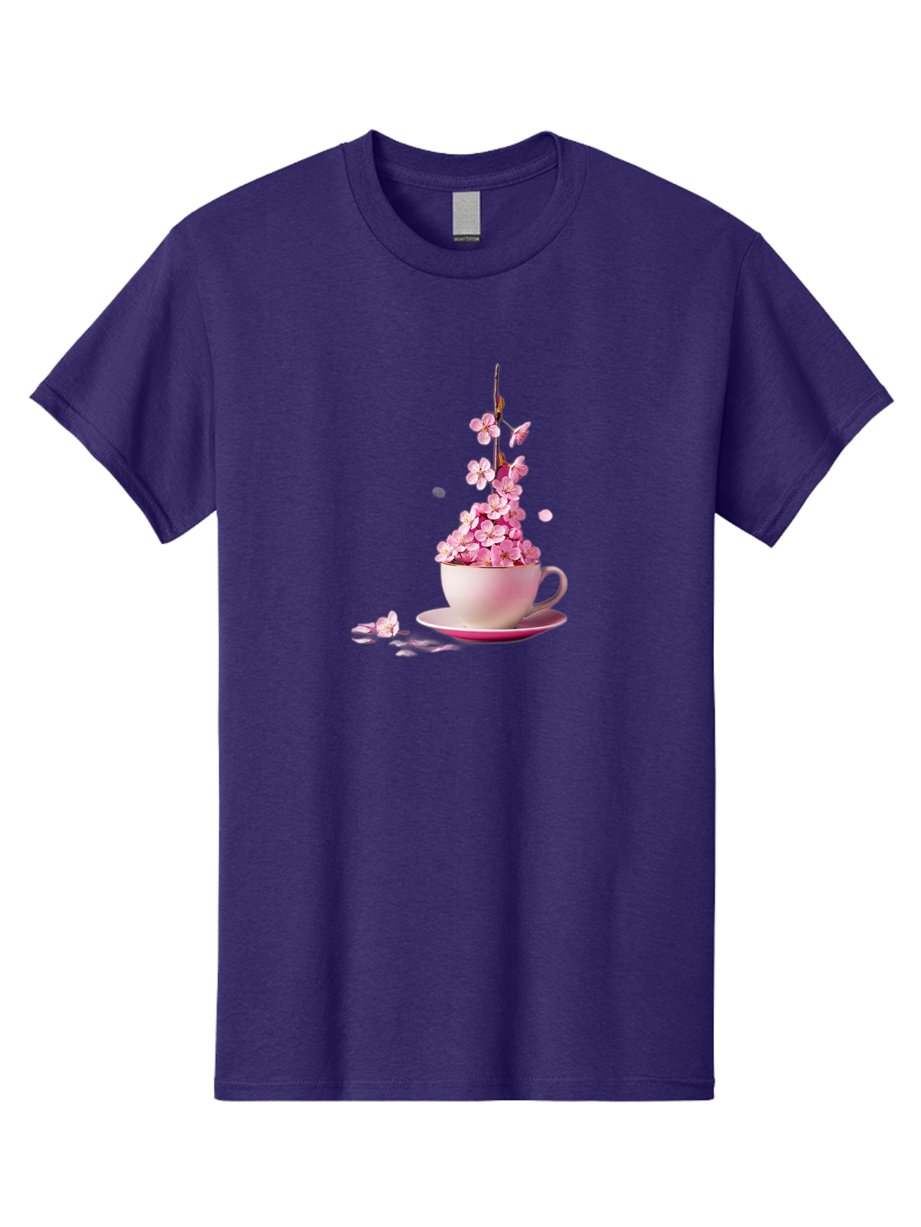Tea-Cup-With-Flowers Men'S Graphic Tee, 100% Cotton, Comfortable Casual Summer Wear, Machine Washable, Vintage Camera, Old Camera, Antique Camera, Black Camera, Classic Photography, Photography Equipment, Nostalgic Device, Film Camera, Bai449