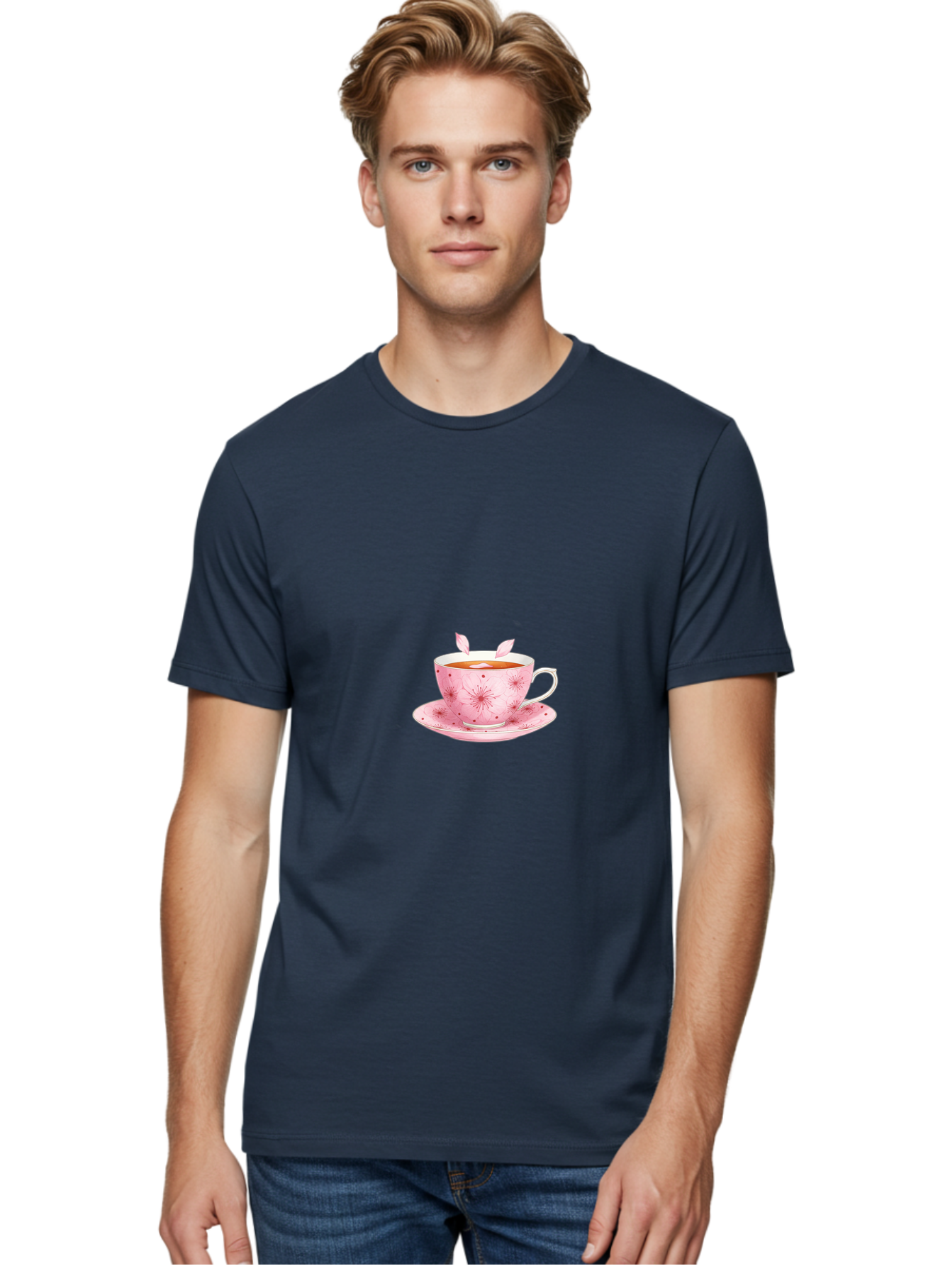 Teacup-With-Rabbit-Ears Men'S Graphic Tee, 100% Cotton, Comfortable Casual Summer Wear, Machine Washable, Vintage Camera, Old Camera, Antique Camera, Black Camera, Classic Photography, Photography Equipment, Nostalgic Device, Film Camera, Bai451