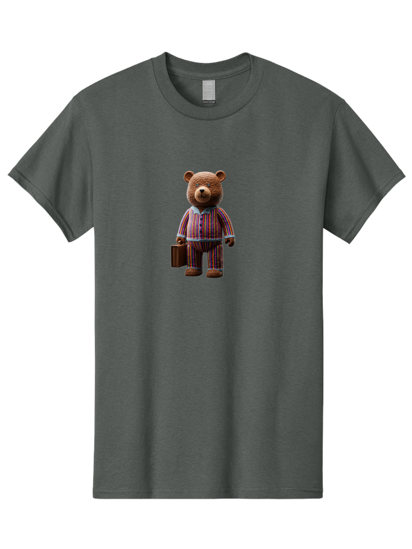 Teddy-Bear-In-Pajamas-11 Men'S Graphic Tee, 100% Cotton, Comfortable Casual Summer Wear, Machine Washable, Vintage Camera, Old Camera, Antique Camera, Black Camera, Classic Photography, Photography Equipment, Nostalgic Device, Film Camera, Bai456