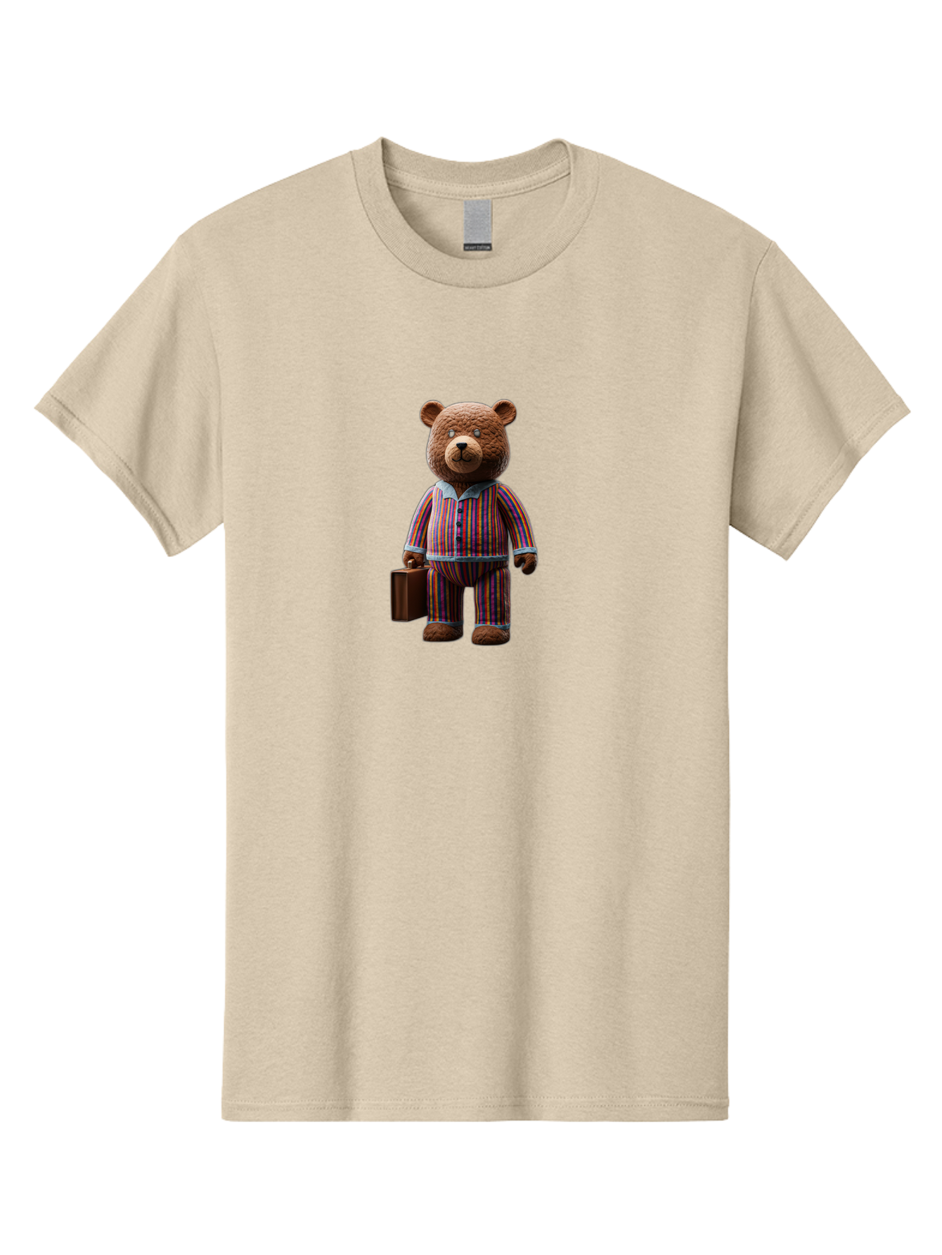 Teddy-Bear-In-Pajamas-11 Men'S Graphic Tee, 100% Cotton, Comfortable Casual Summer Wear, Machine Washable, Vintage Camera, Old Camera, Antique Camera, Black Camera, Classic Photography, Photography Equipment, Nostalgic Device, Film Camera, Bai456