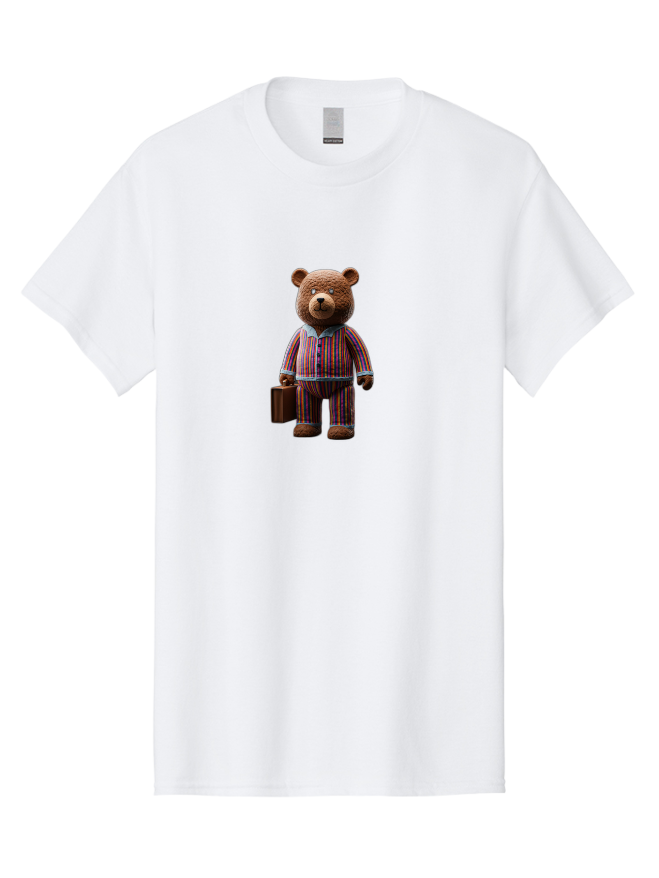 Teddy-Bear-In-Pajamas-11 Men'S Graphic Tee, 100% Cotton, Comfortable Casual Summer Wear, Machine Washable, Vintage Camera, Old Camera, Antique Camera, Black Camera, Classic Photography, Photography Equipment, Nostalgic Device, Film Camera, Bai456