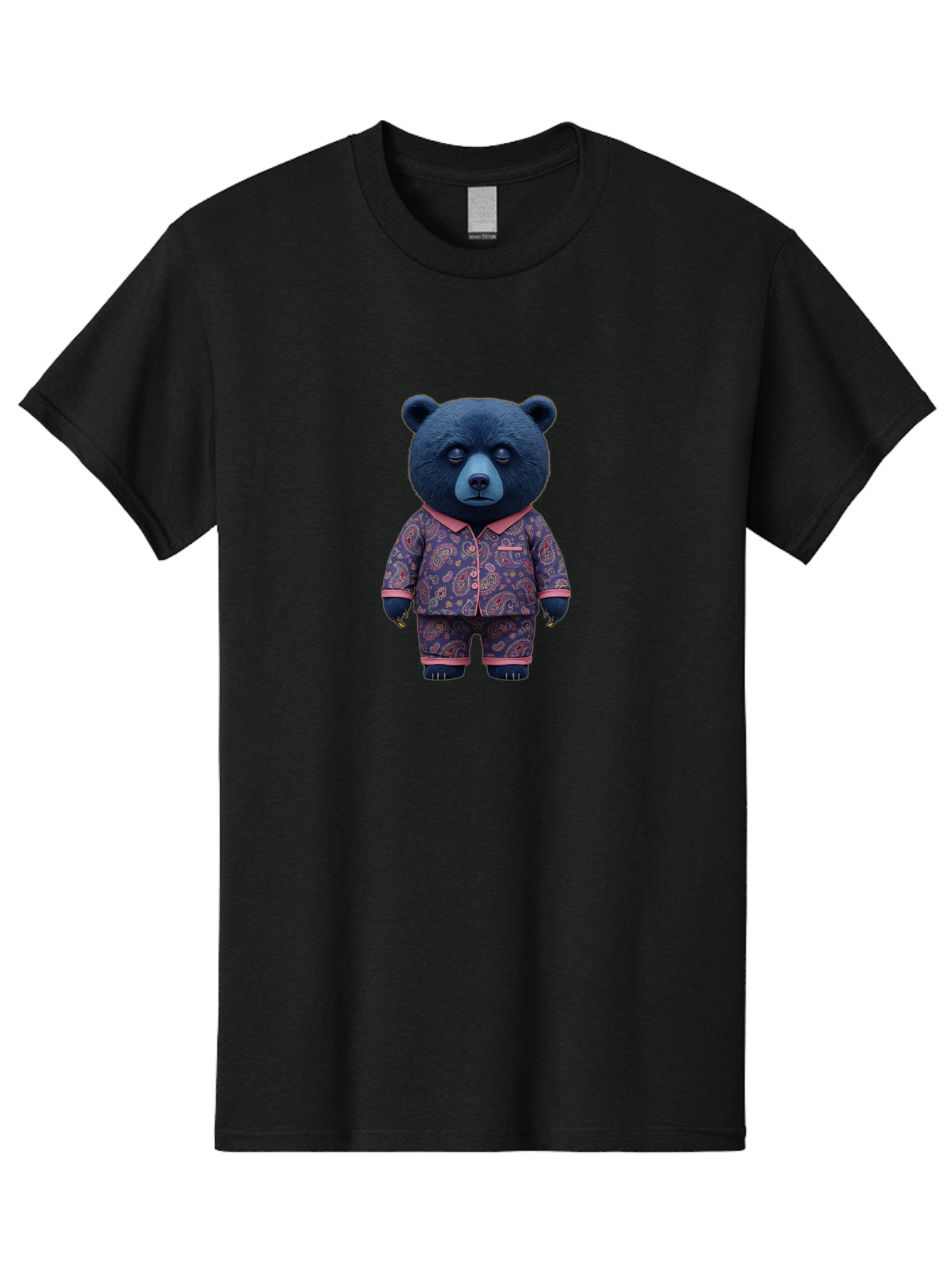 Teddy-Bear-In-Pajamas-8 Men'S Graphic Tee, 100% Cotton, Comfortable Casual Summer Wear, Machine Washable, Vintage Camera, Old Camera, Antique Camera, Black Camera, Classic Photography, Photography Equipment, Nostalgic Device, Film Camera, Bai463