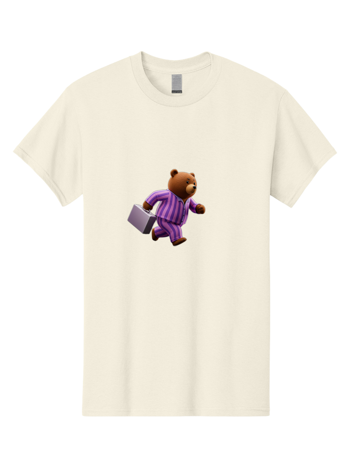 Teddy-Bear-With-Briefcase Men'S Graphic Tee, 100% Cotton, Comfortable Casual Summer Wear, Machine Washable, Vintage Camera, Old Camera, Antique Camera, Black Camera, Classic Photography, Photography Equipment, Nostalgic Device, Film Camera, Bai469